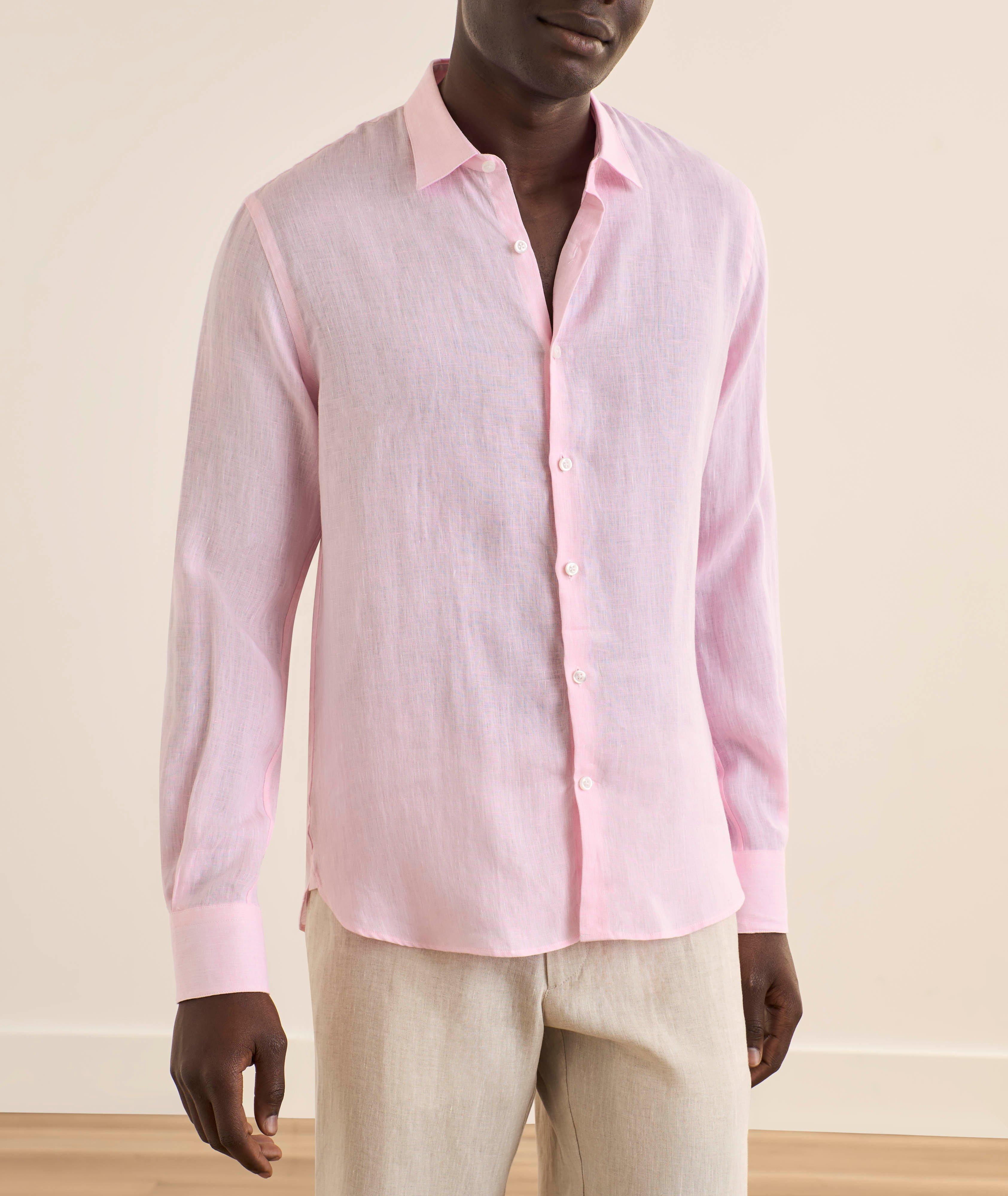 Chemise décontractée lin image 1