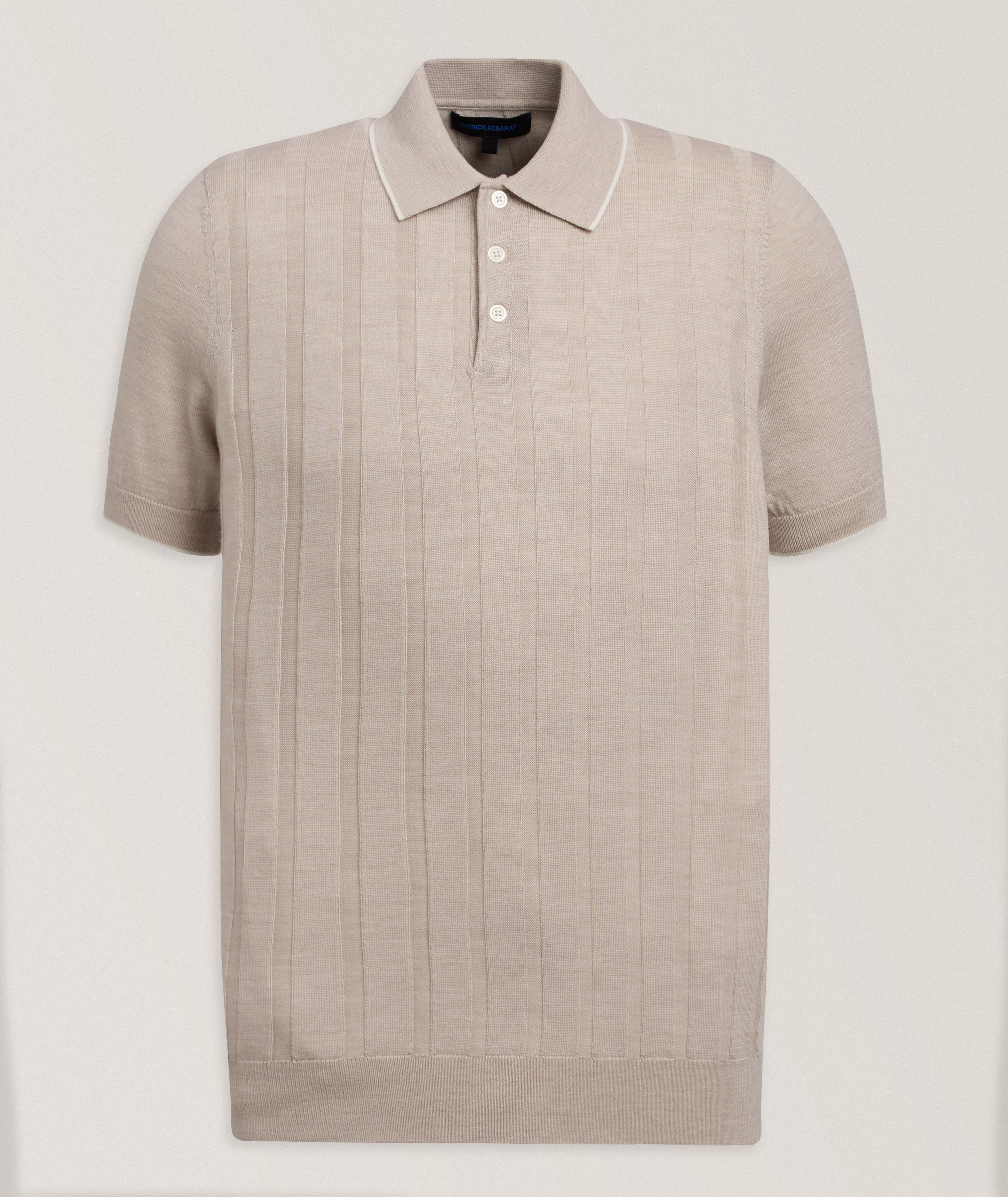 Polo maille aiguilles tombantes image 0