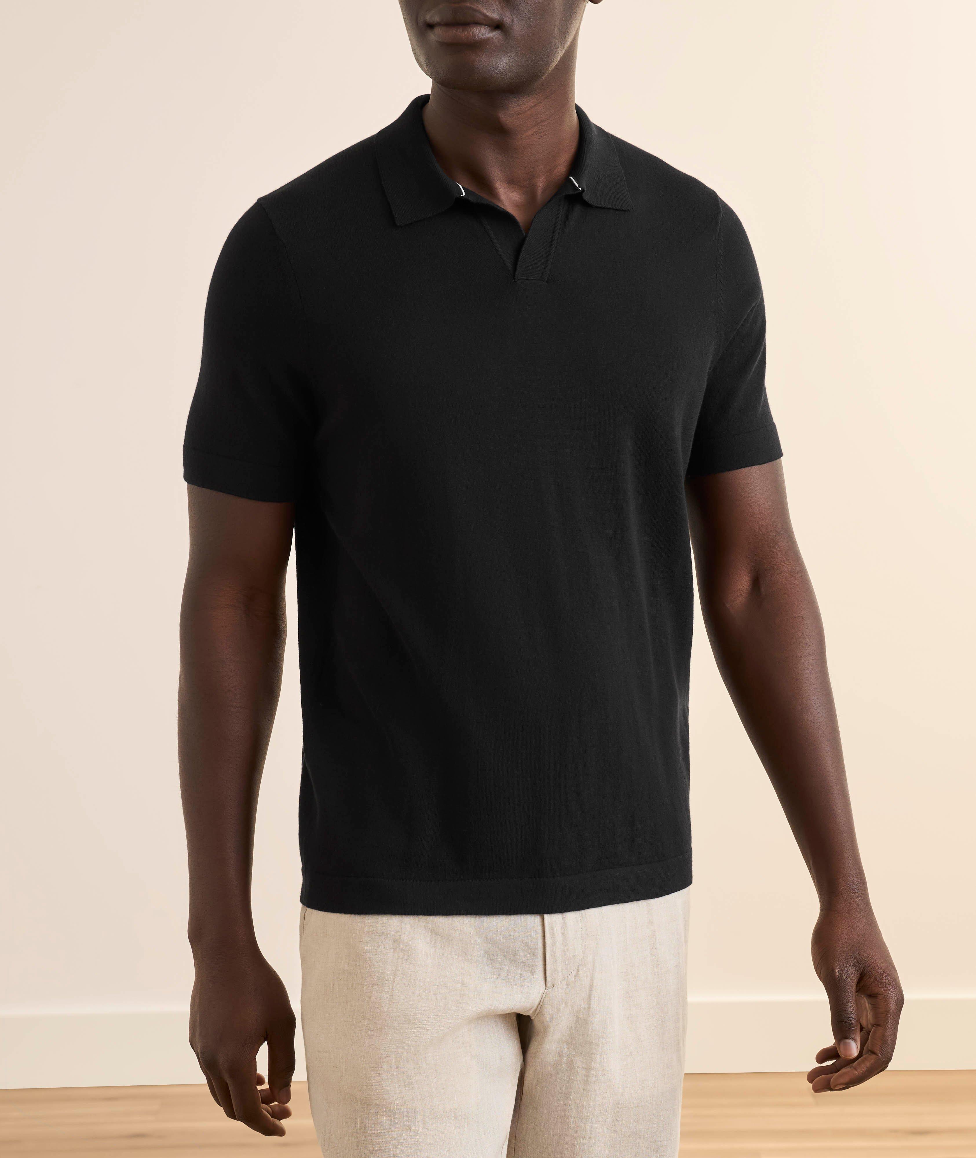 Polo coton mélangé image 1