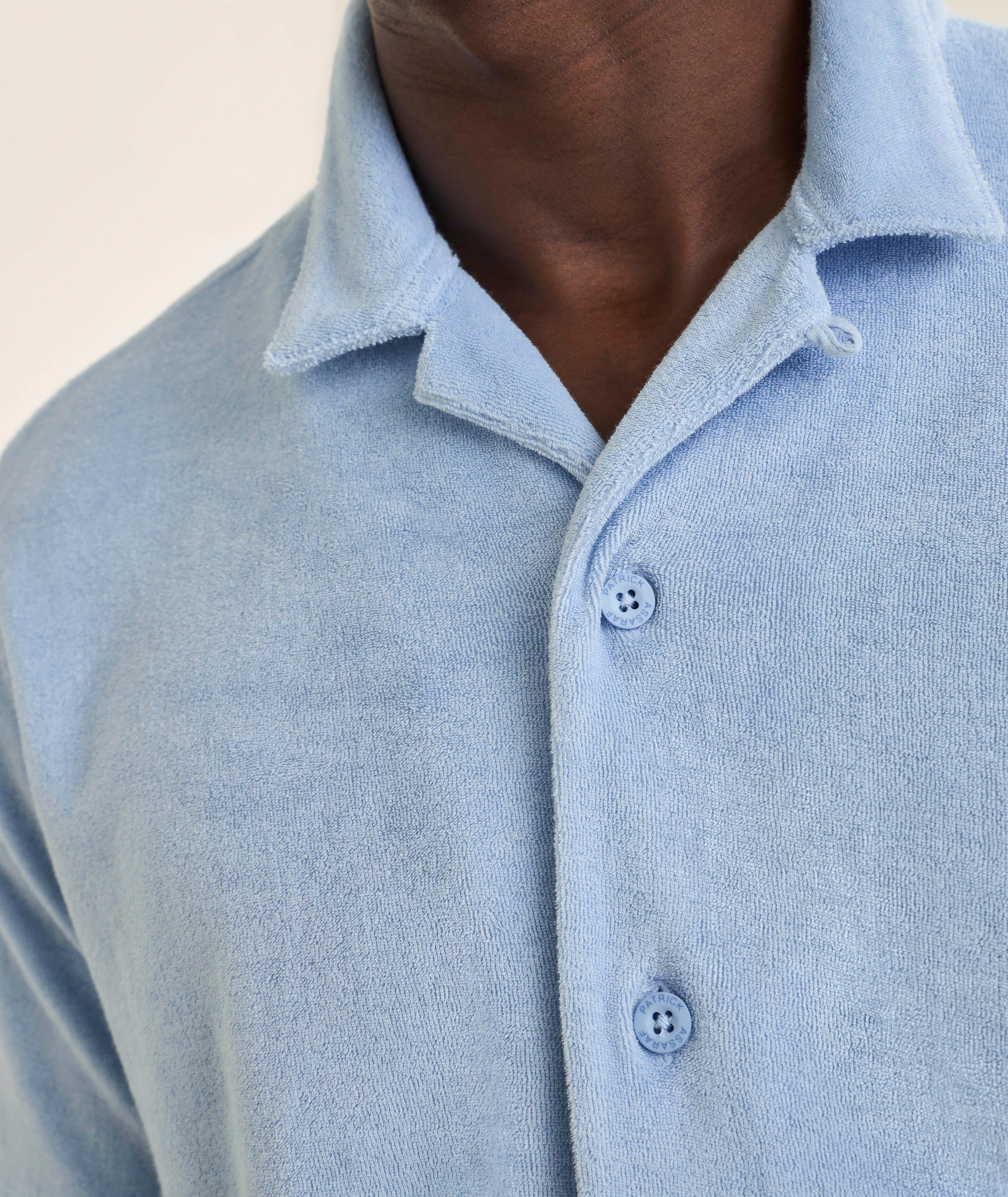 Chemise camp coton Pima éponge image 3