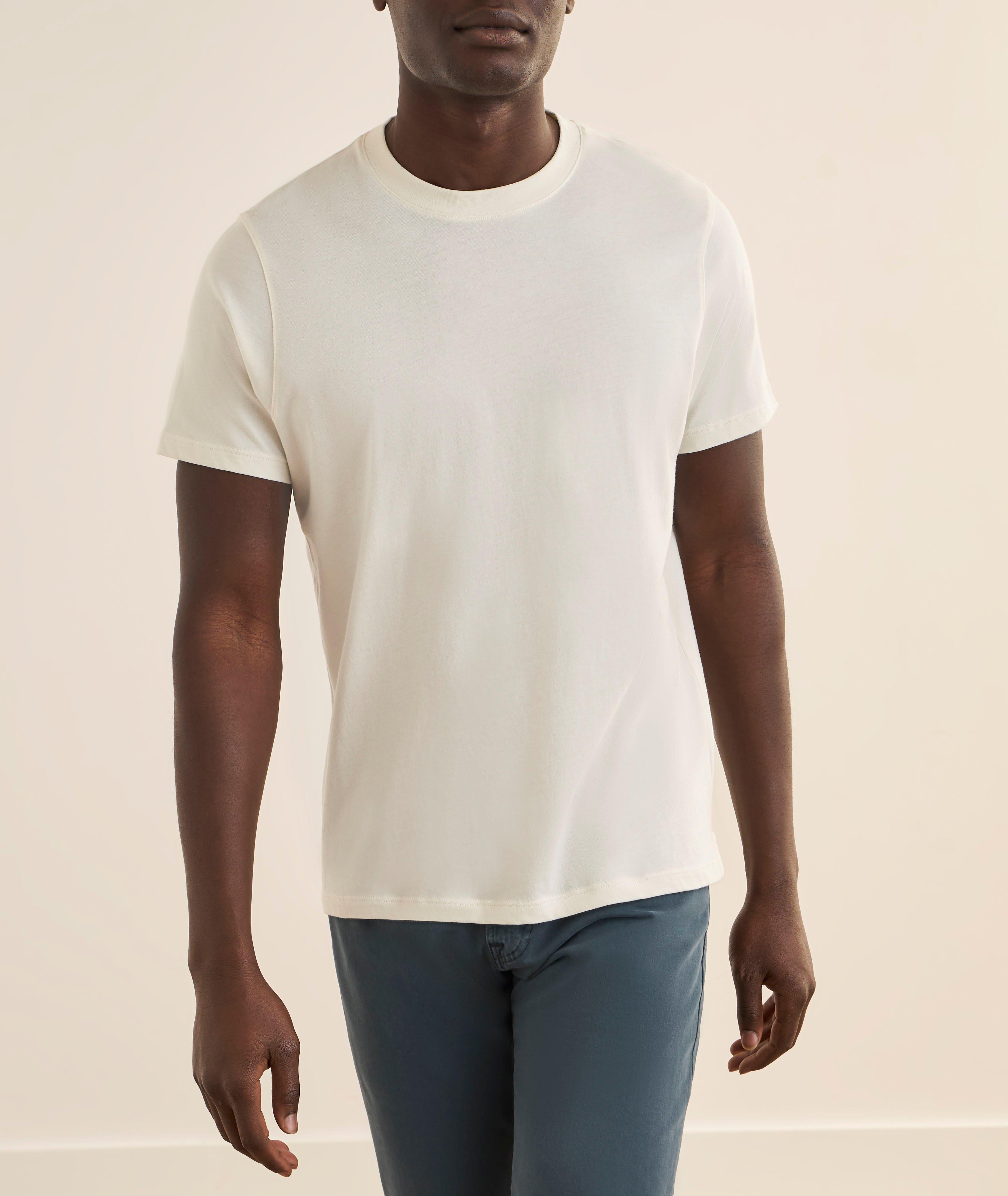 T-shirt col montant Pima biologique image 1