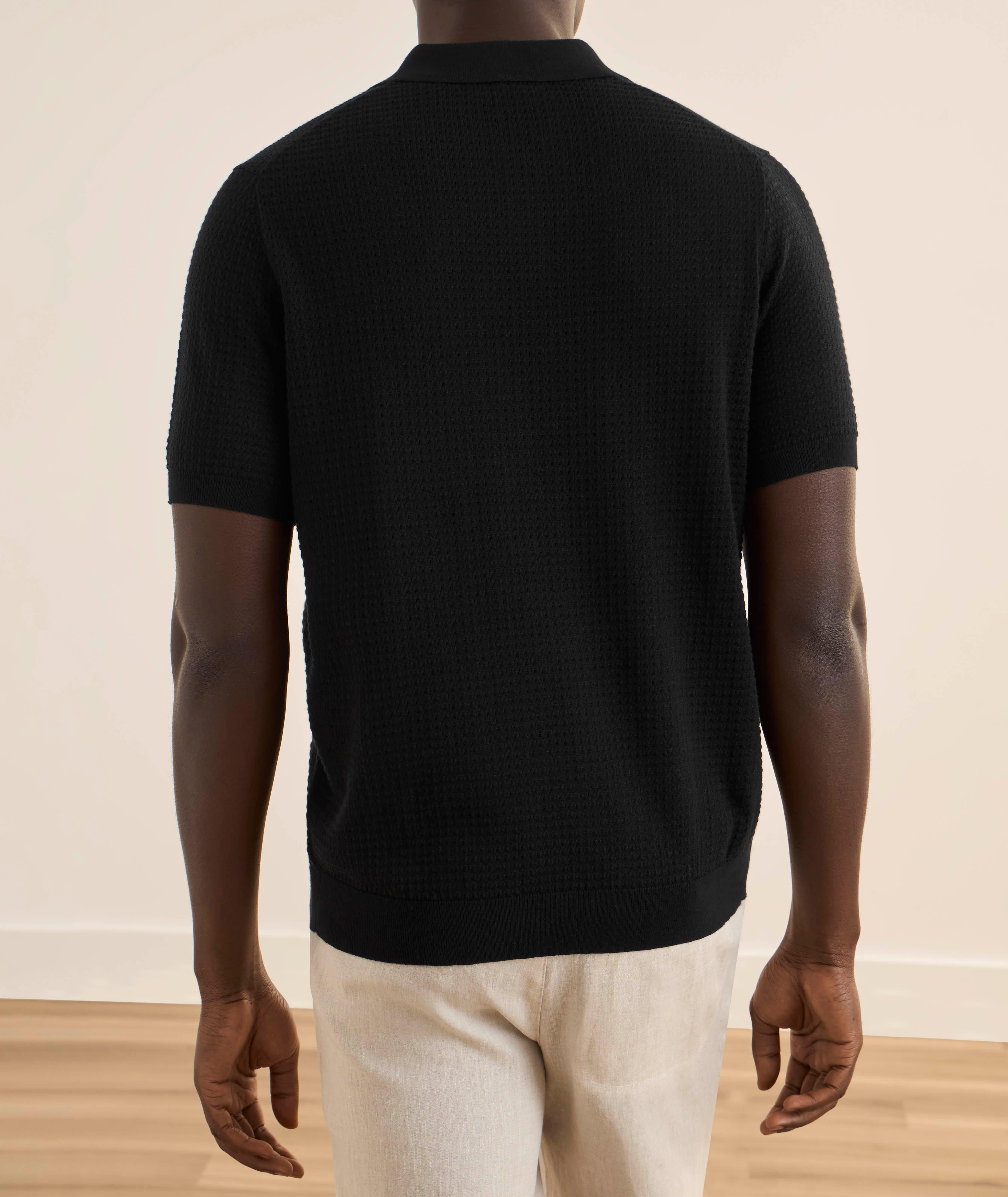Textured Open Weave Polo image 2