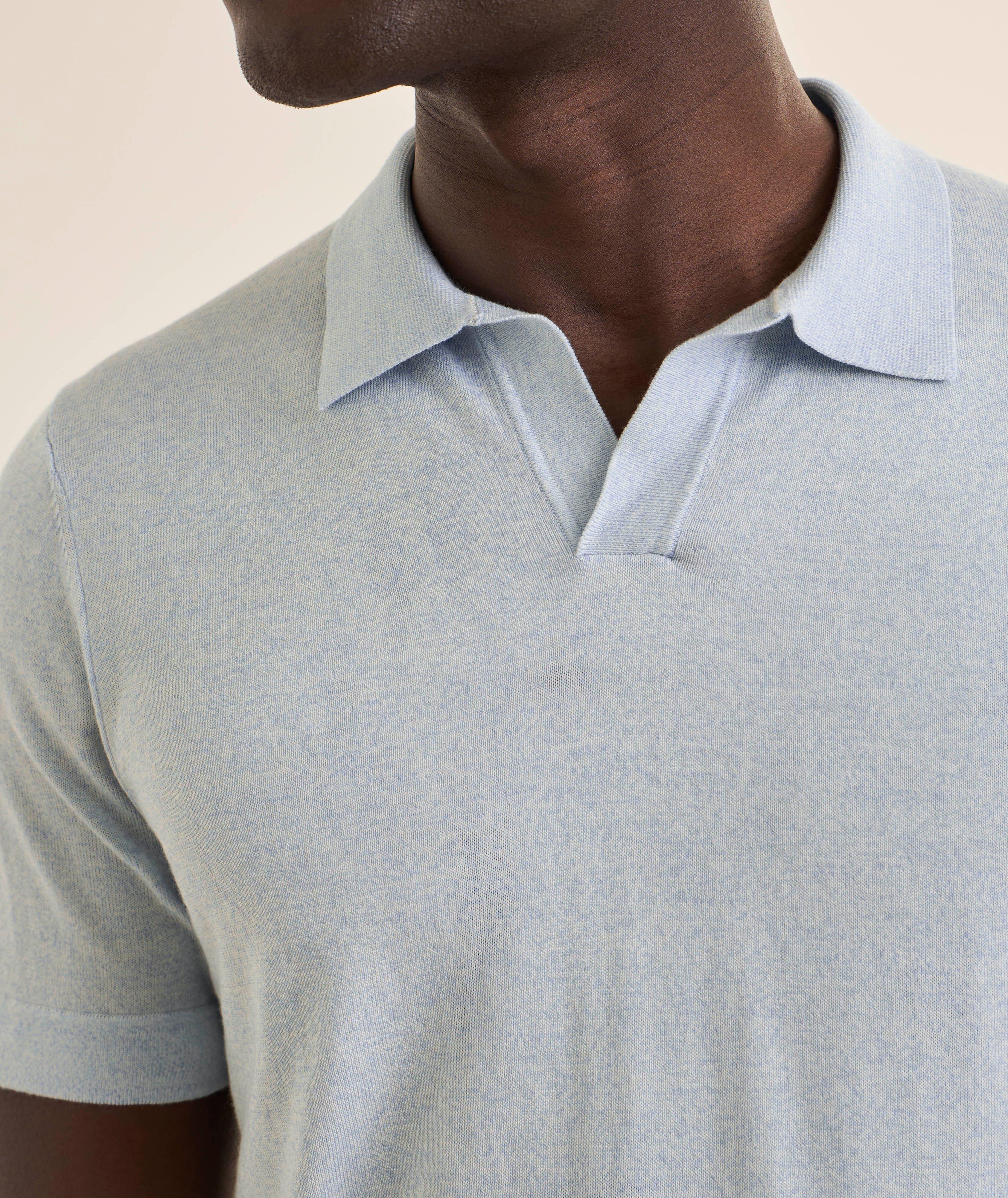 Polo Mélange coton mélangé image 3