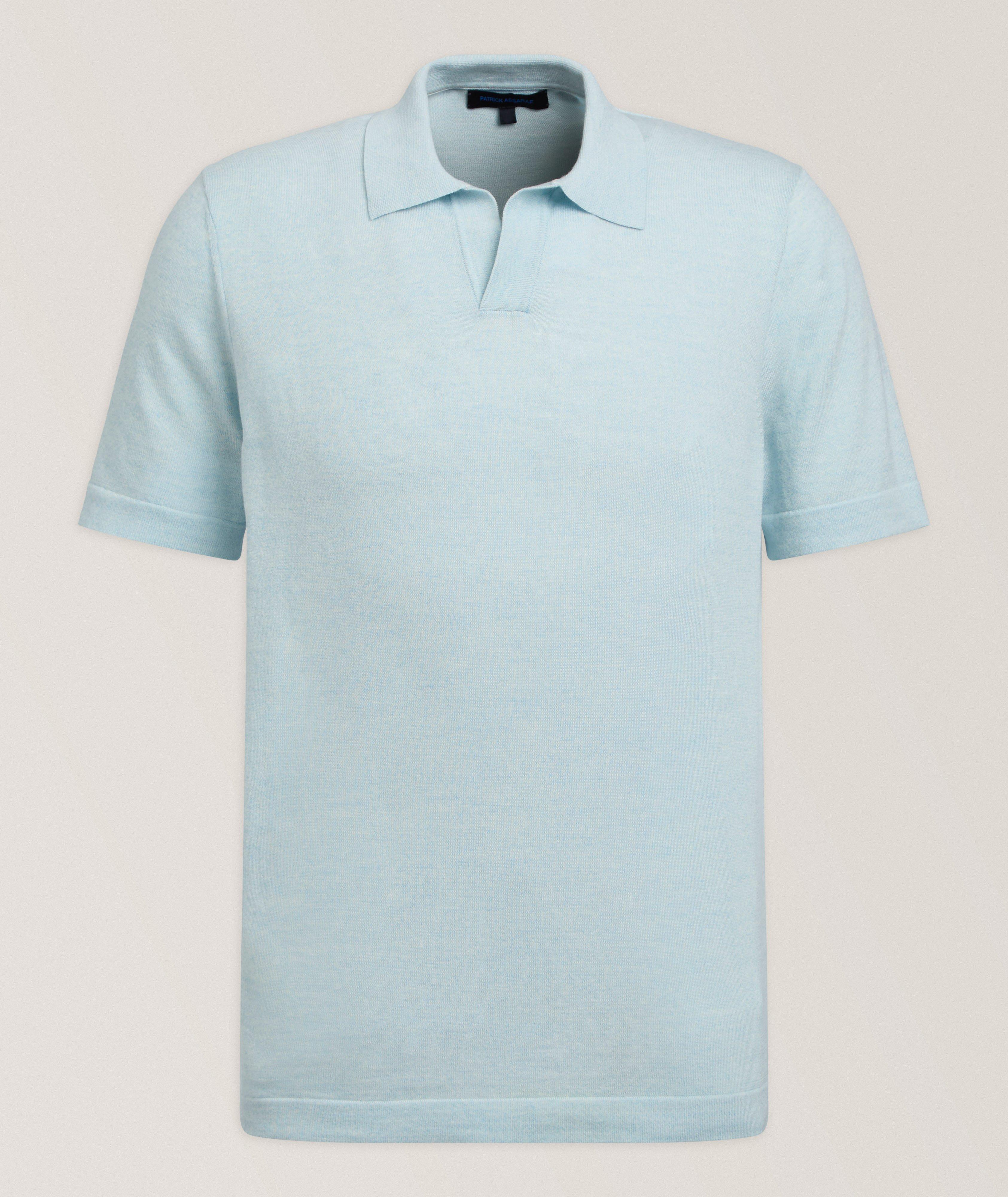 Mélange Cotton-Blend Polo  image 0