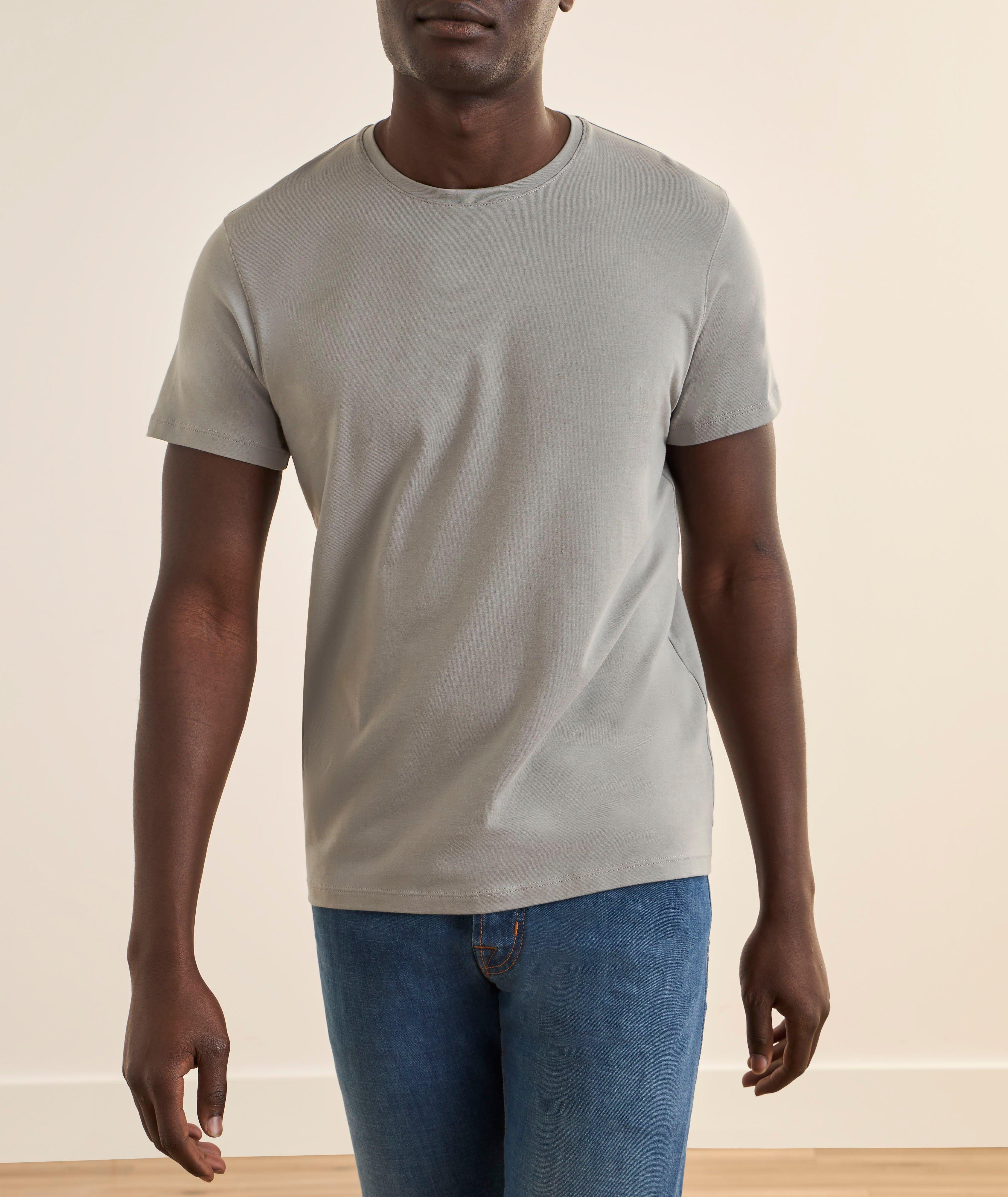 Stretch-Pima Cotton T-Shirt image 1