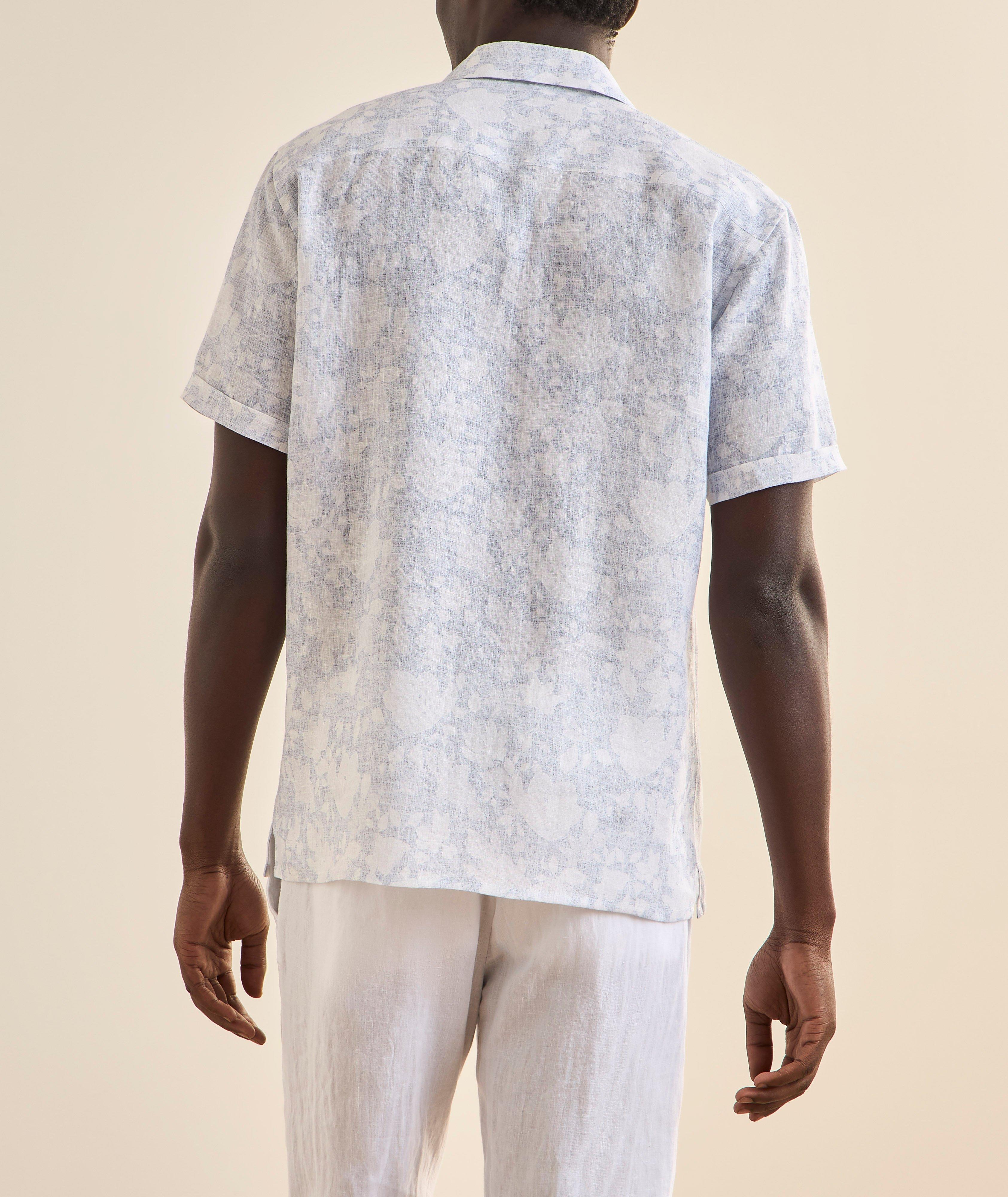Floral Linen Camp Shirt image 2