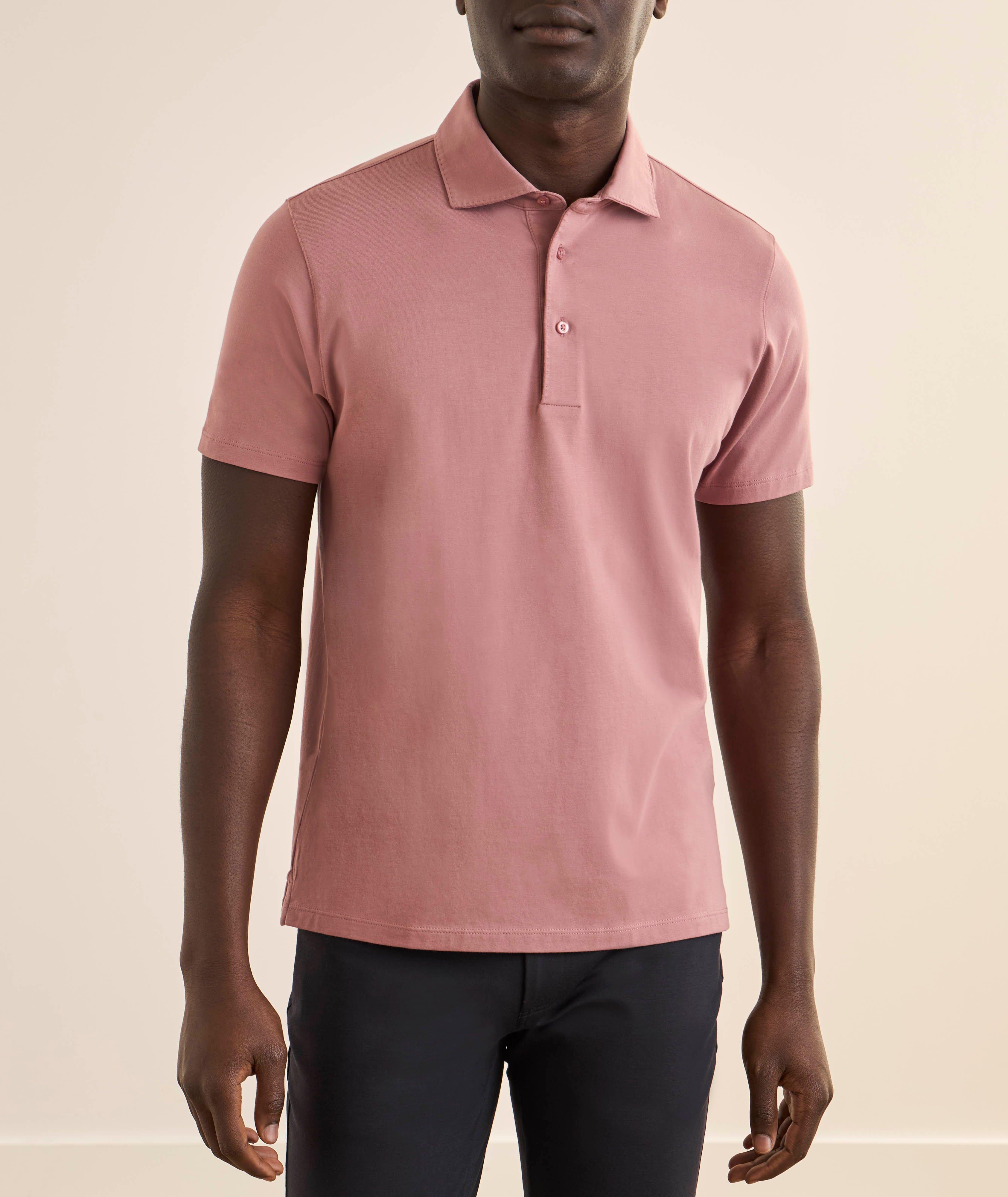 Polo coton Pima extensible image 1