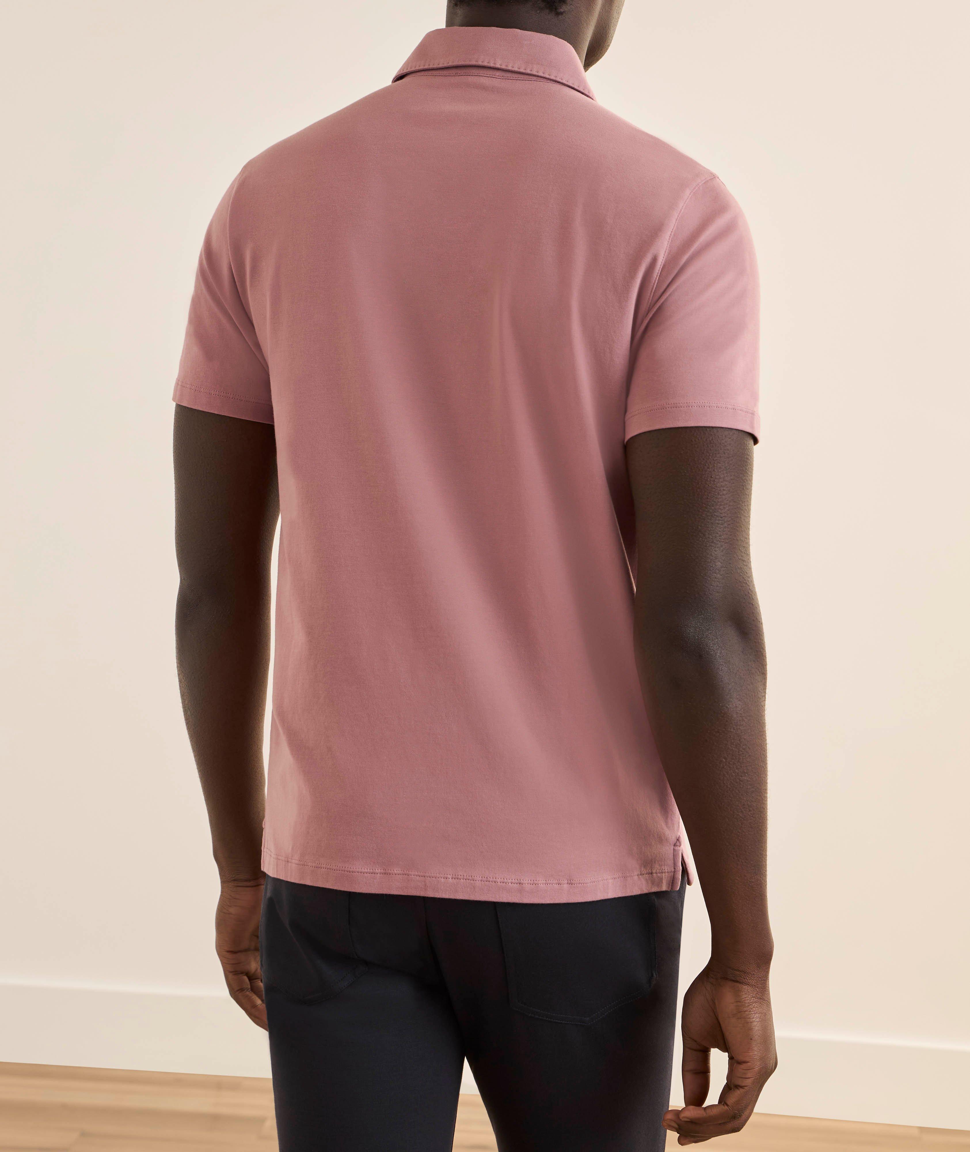 Polo coton Pima extensible image 2
