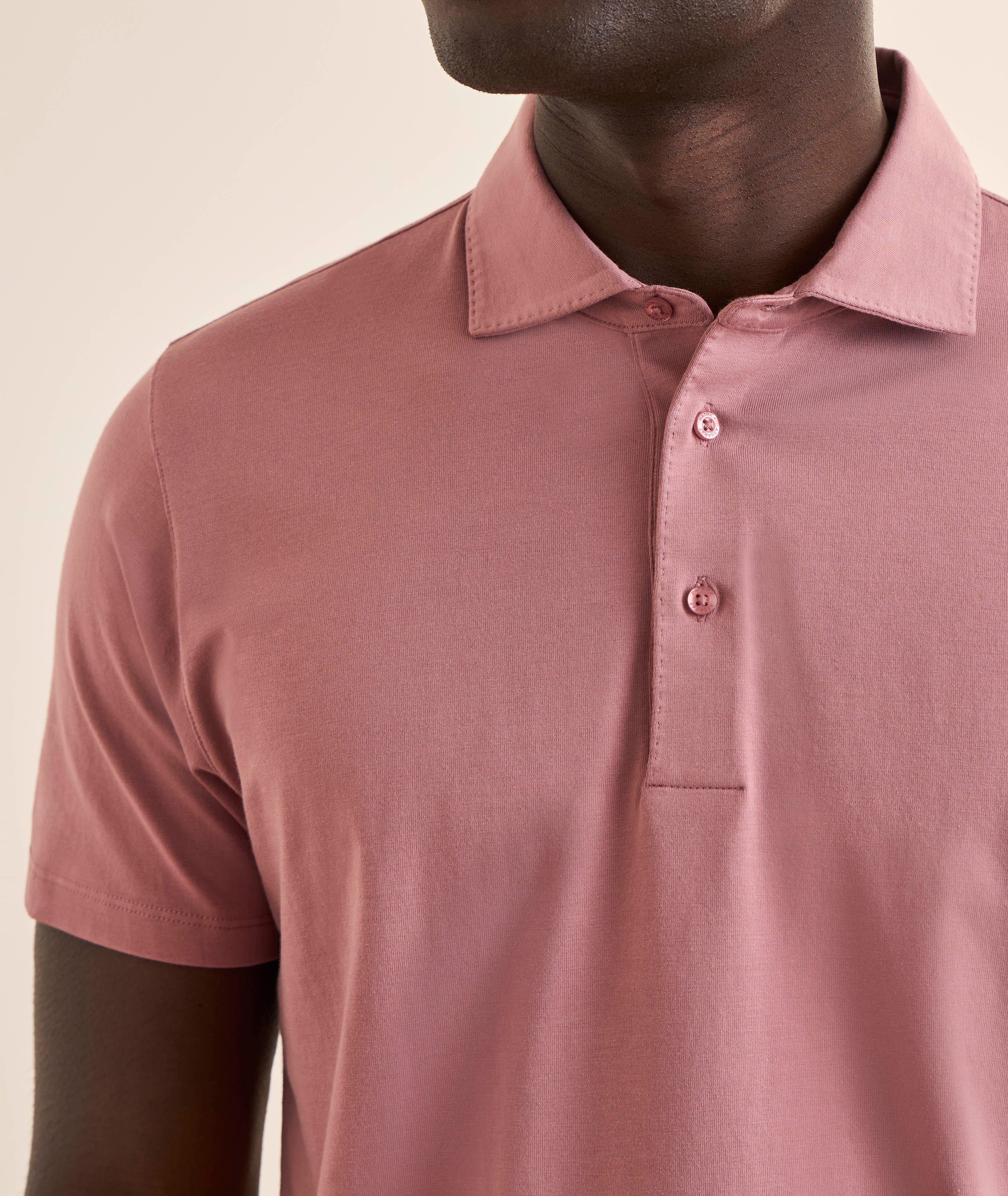 Polo coton Pima extensible image 3