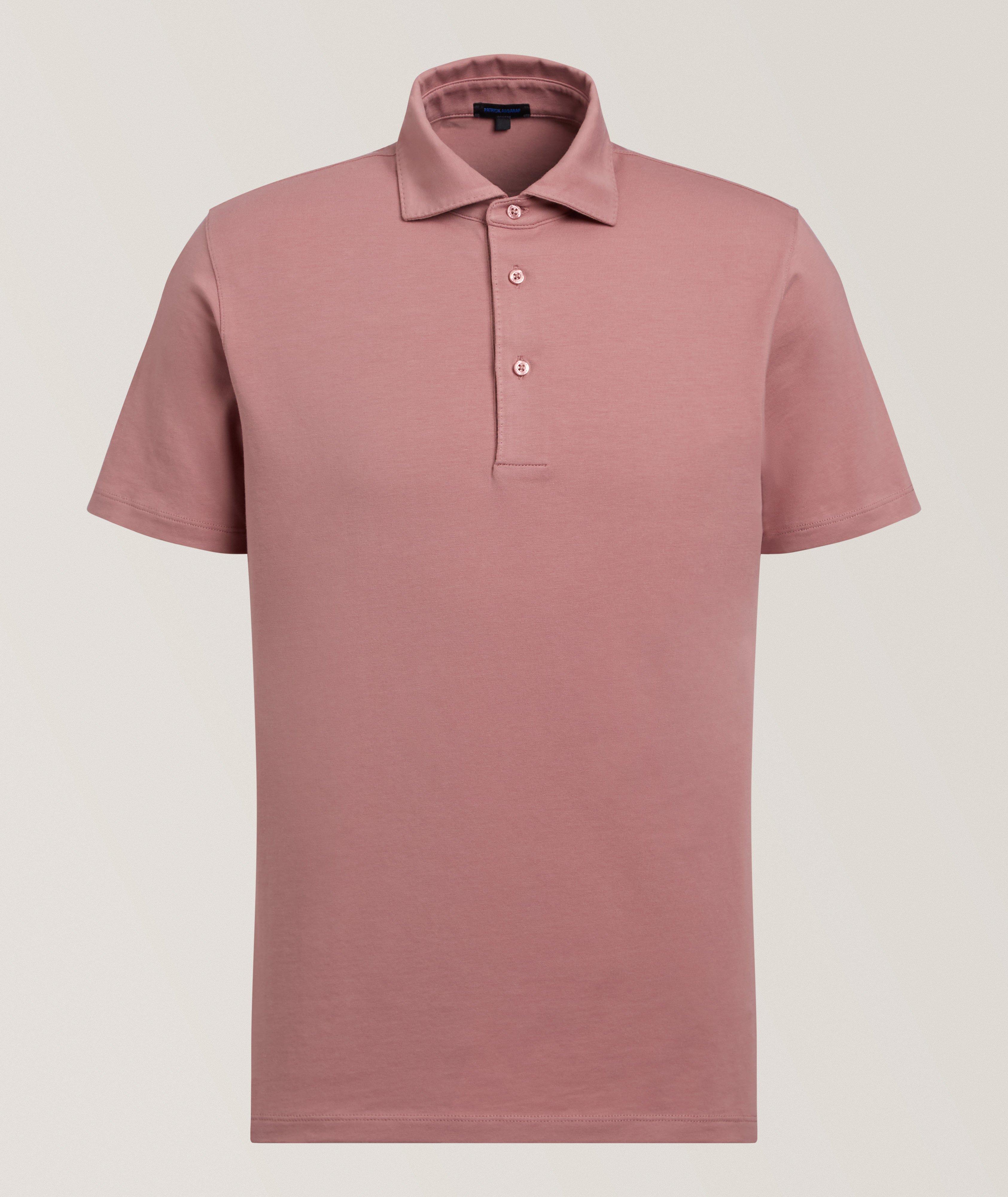 Stretch-Pima Cotton Polo  image 0