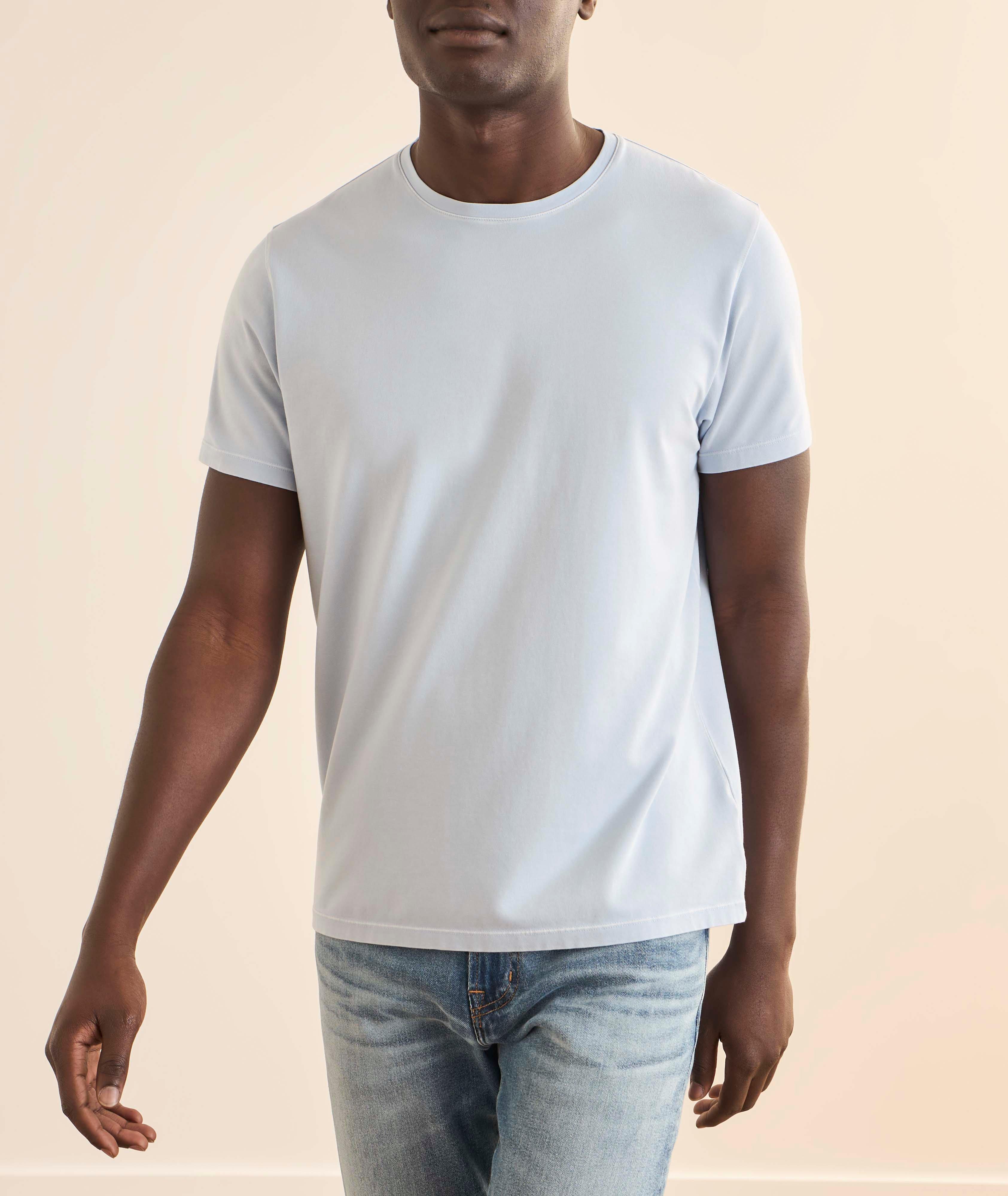 Vintage Wash Pima Cotton-Blend T-Shirt image 1