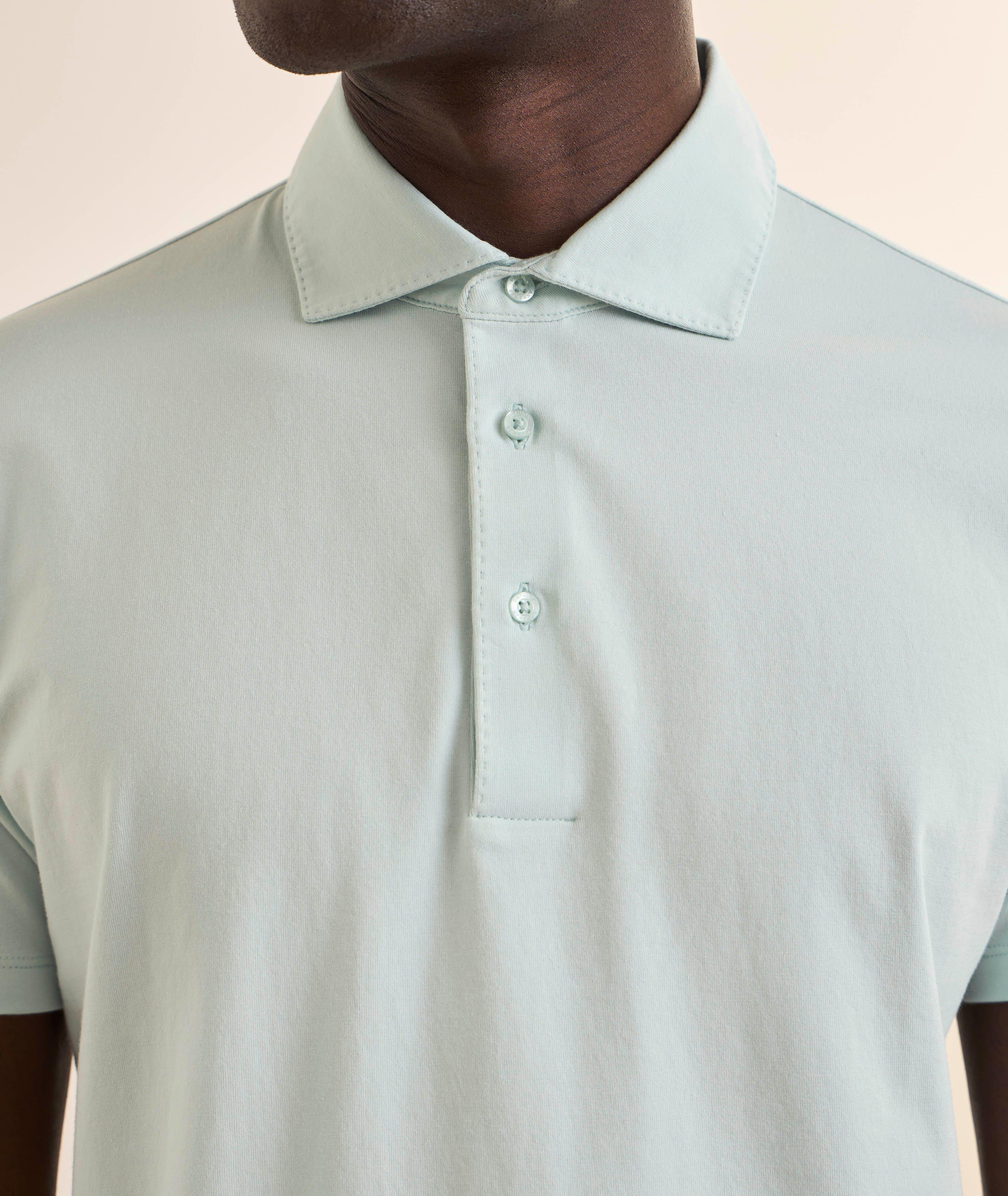 Stretch-Pima Cotton Polo  image 3