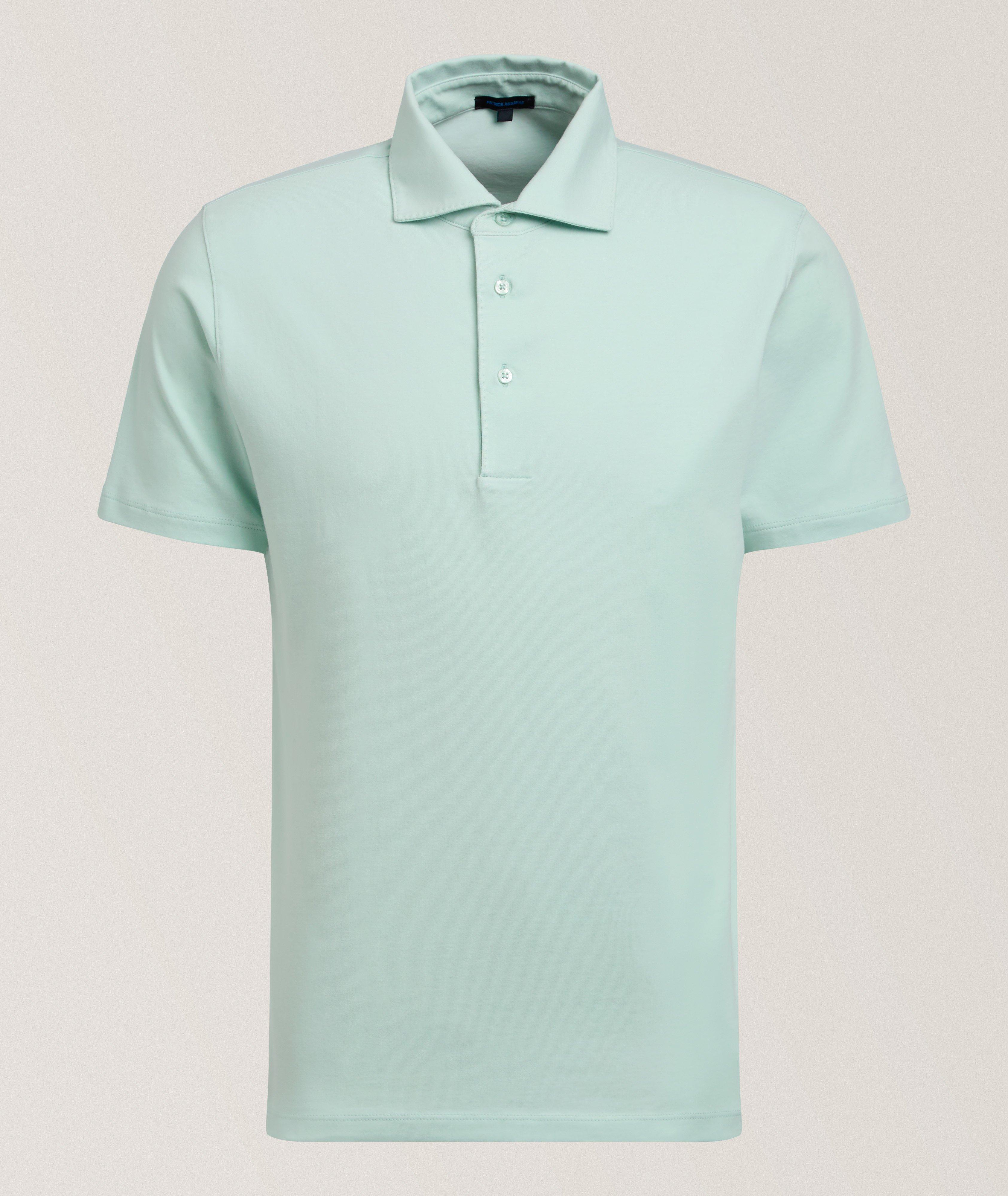 Stretch-Pima Cotton Polo  image 0