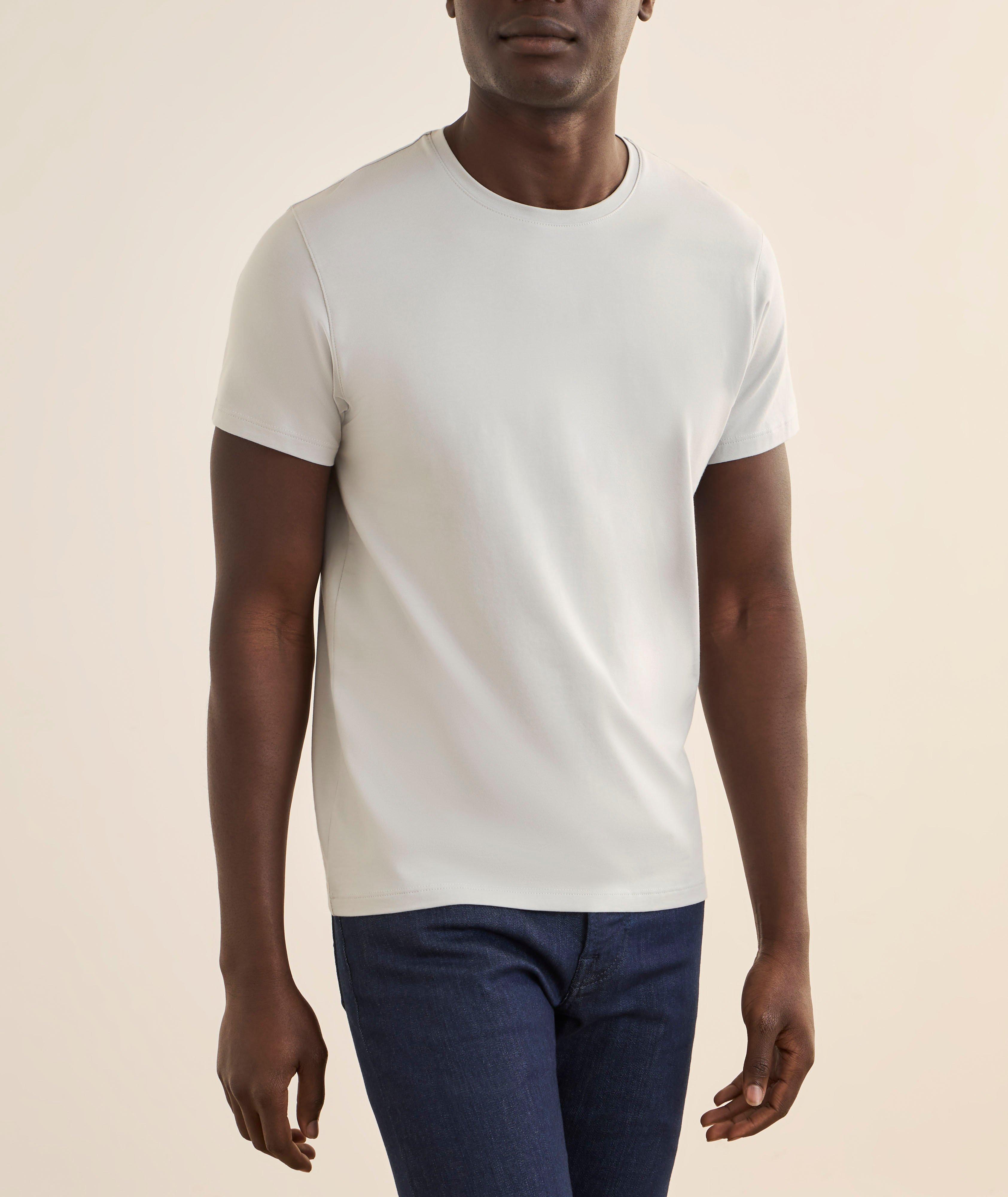 Stretch-Pima Cotton T-Shirt image 1