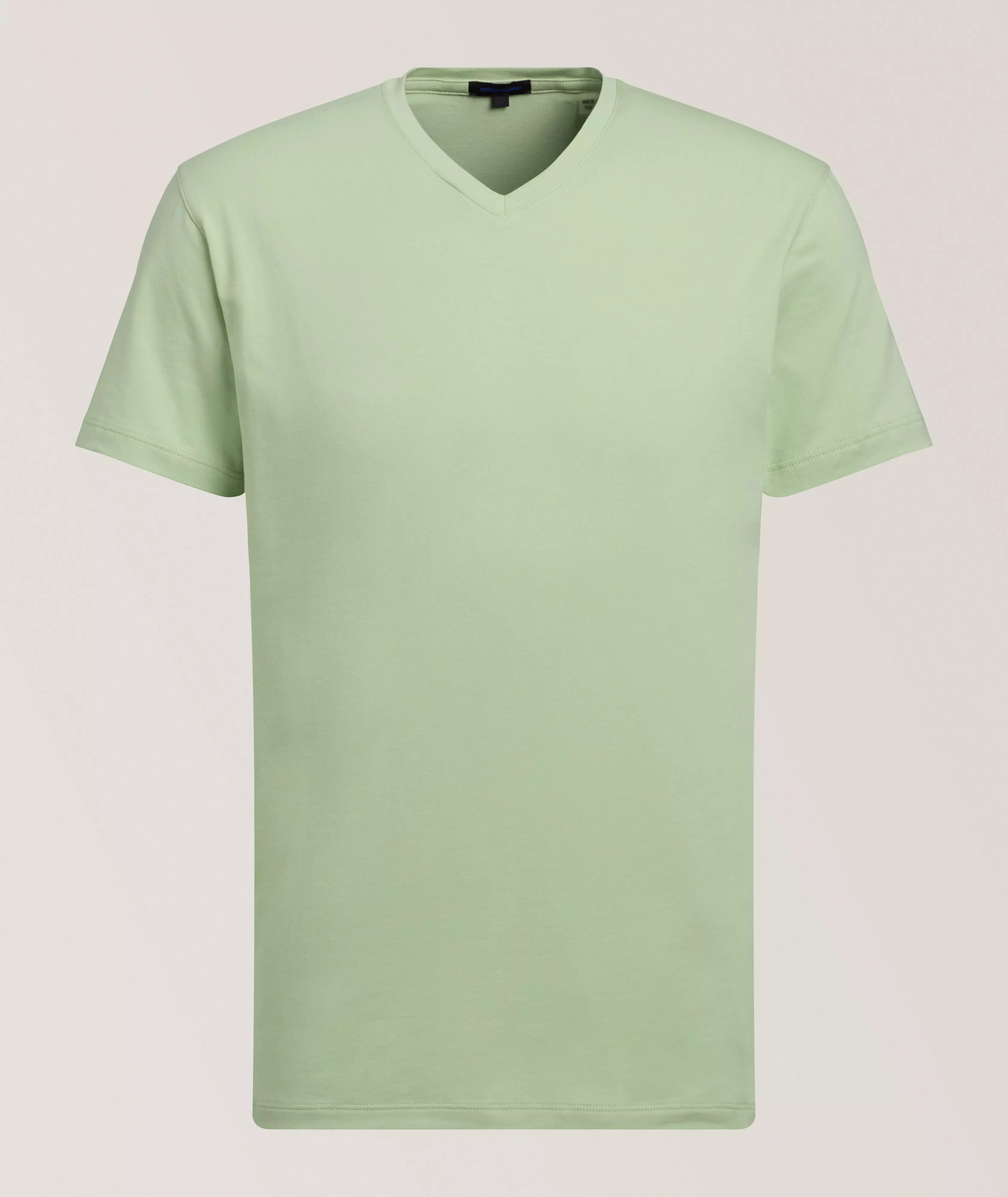 Patrick Assaraf Stretch-Pima V-Neck T-Shirt