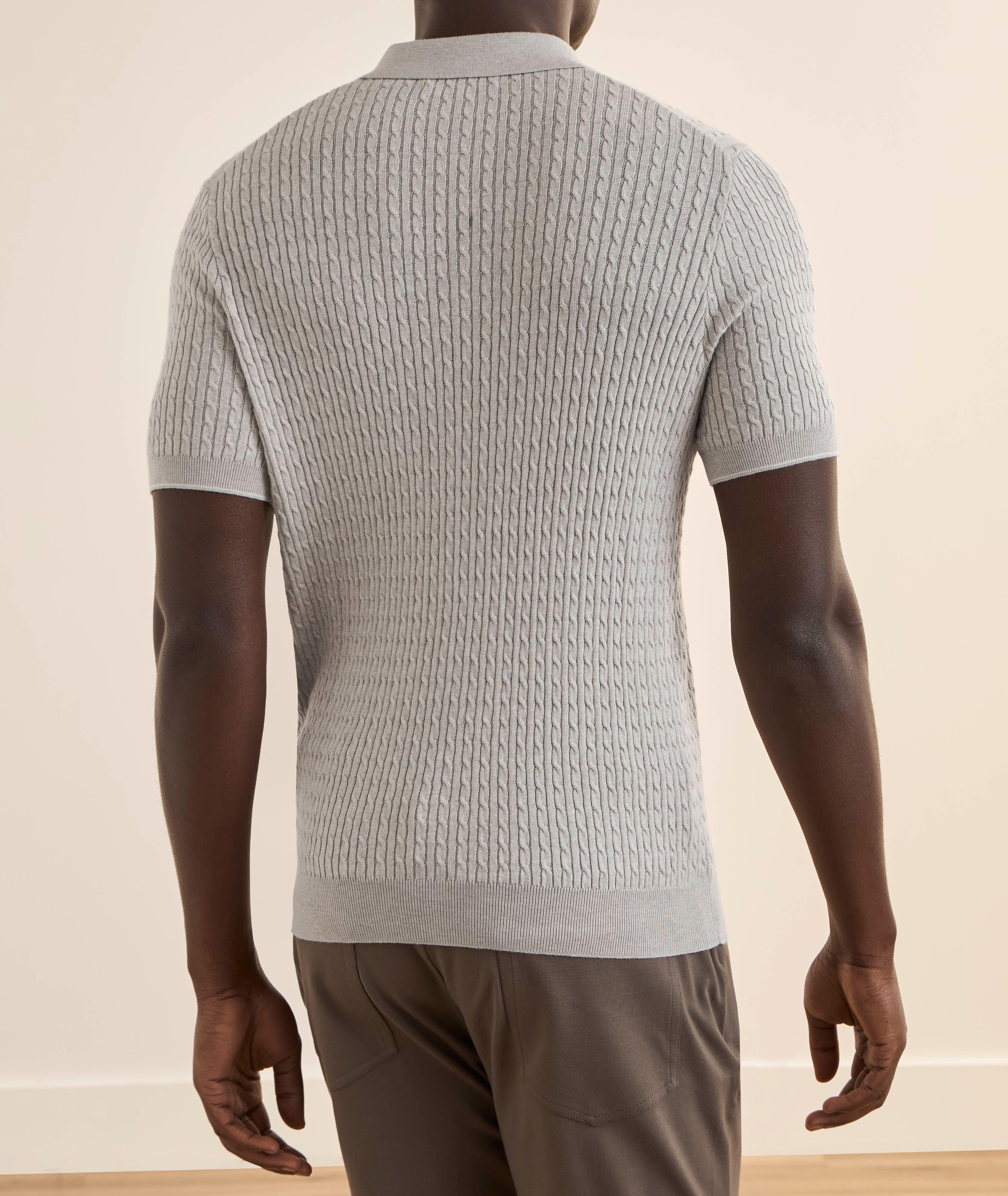 Baby Cable Knit Quarter-Zip Polo image 2