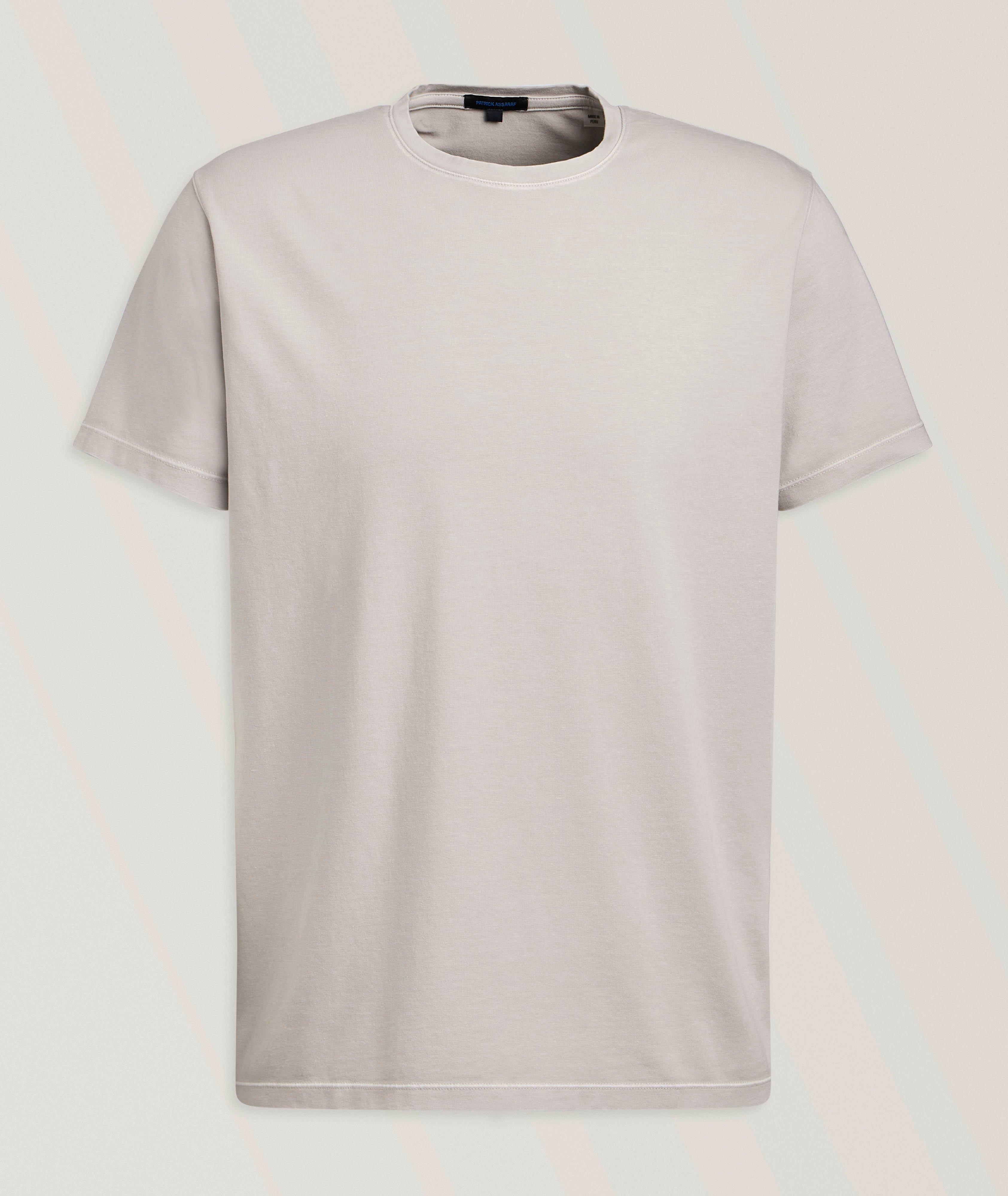 Vintage Wash Pima Cotton-Blend T-Shirt image 0