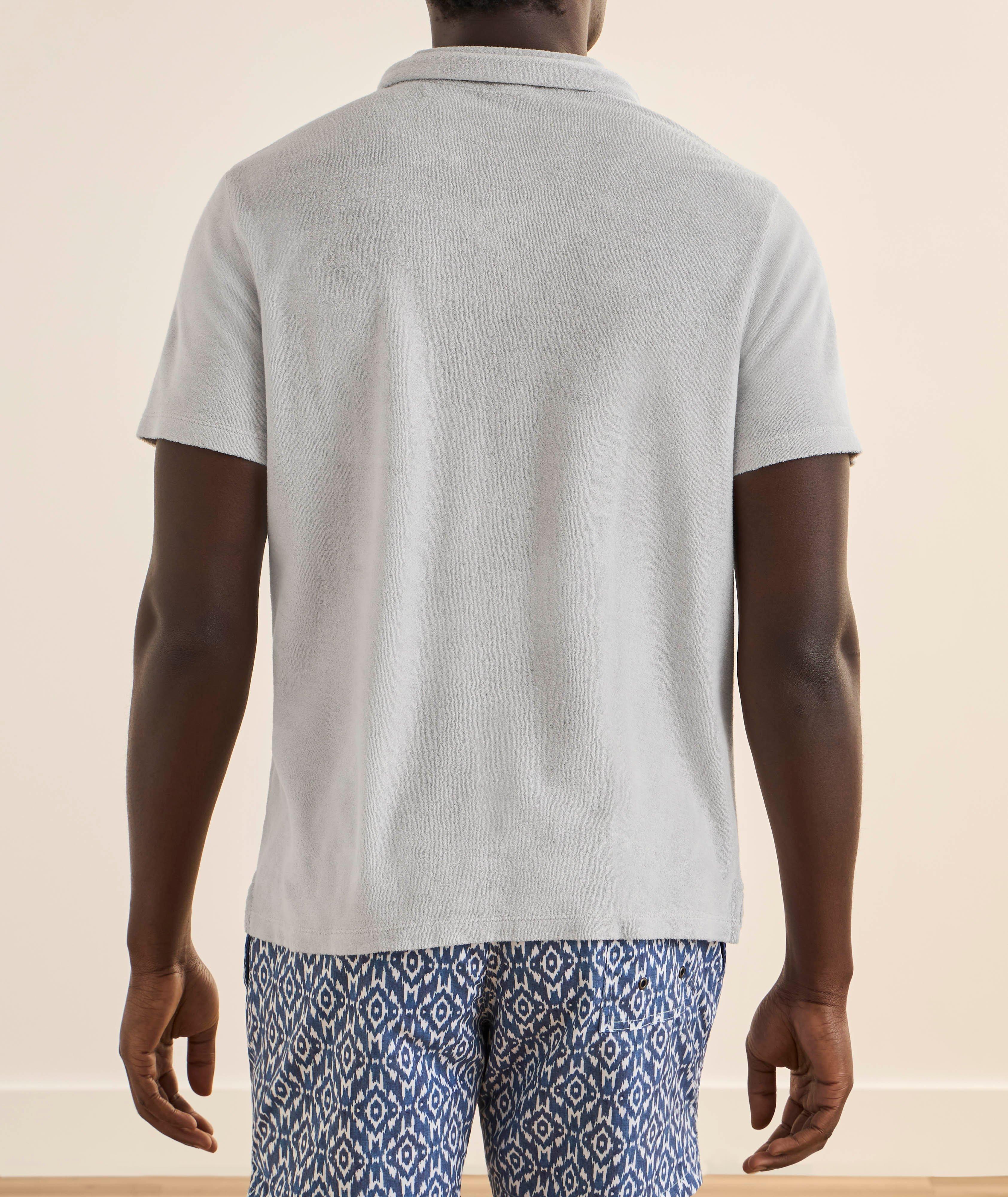 Polo ouvert coton Pima éponge image 2