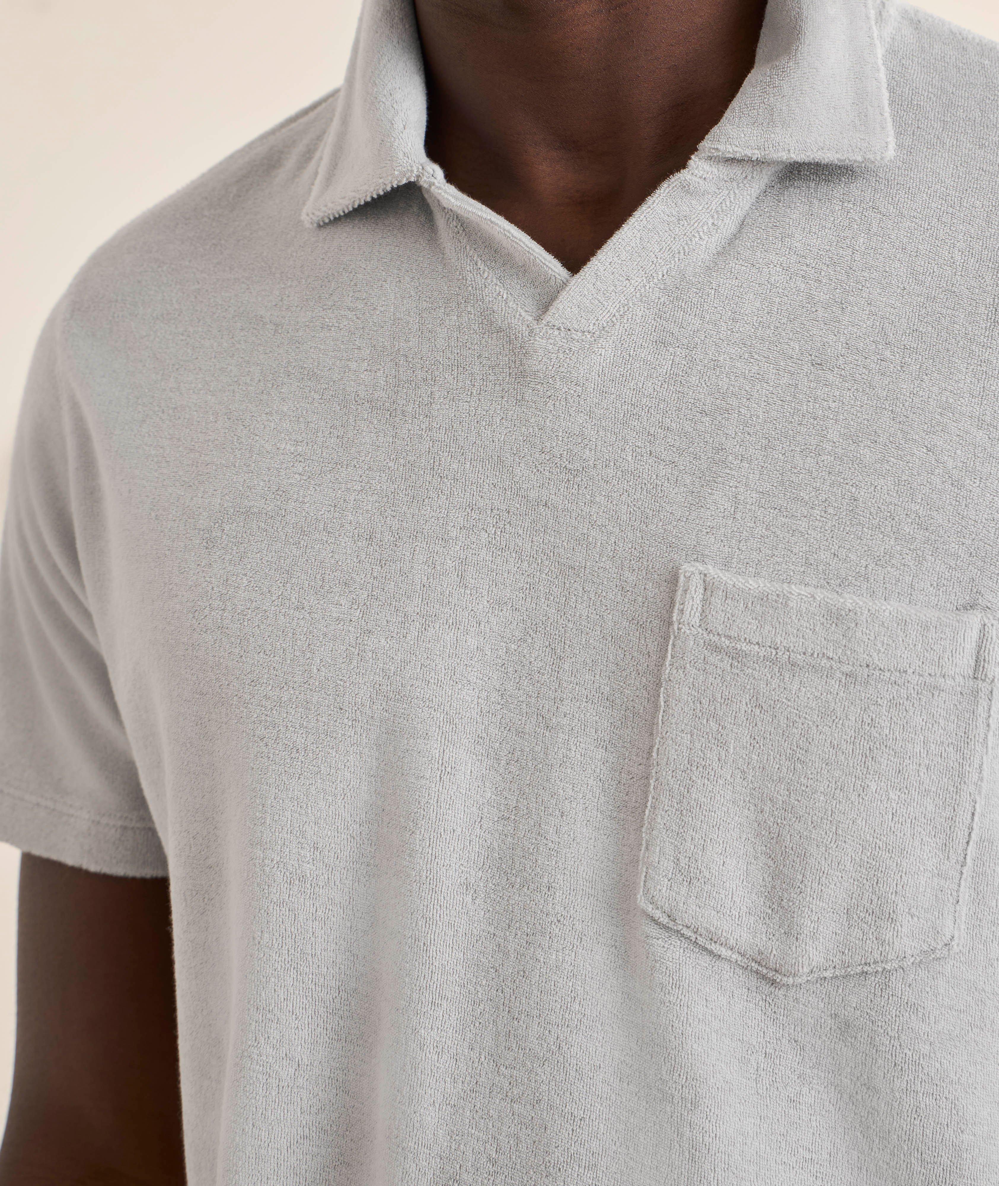 Polo ouvert coton Pima éponge image 3