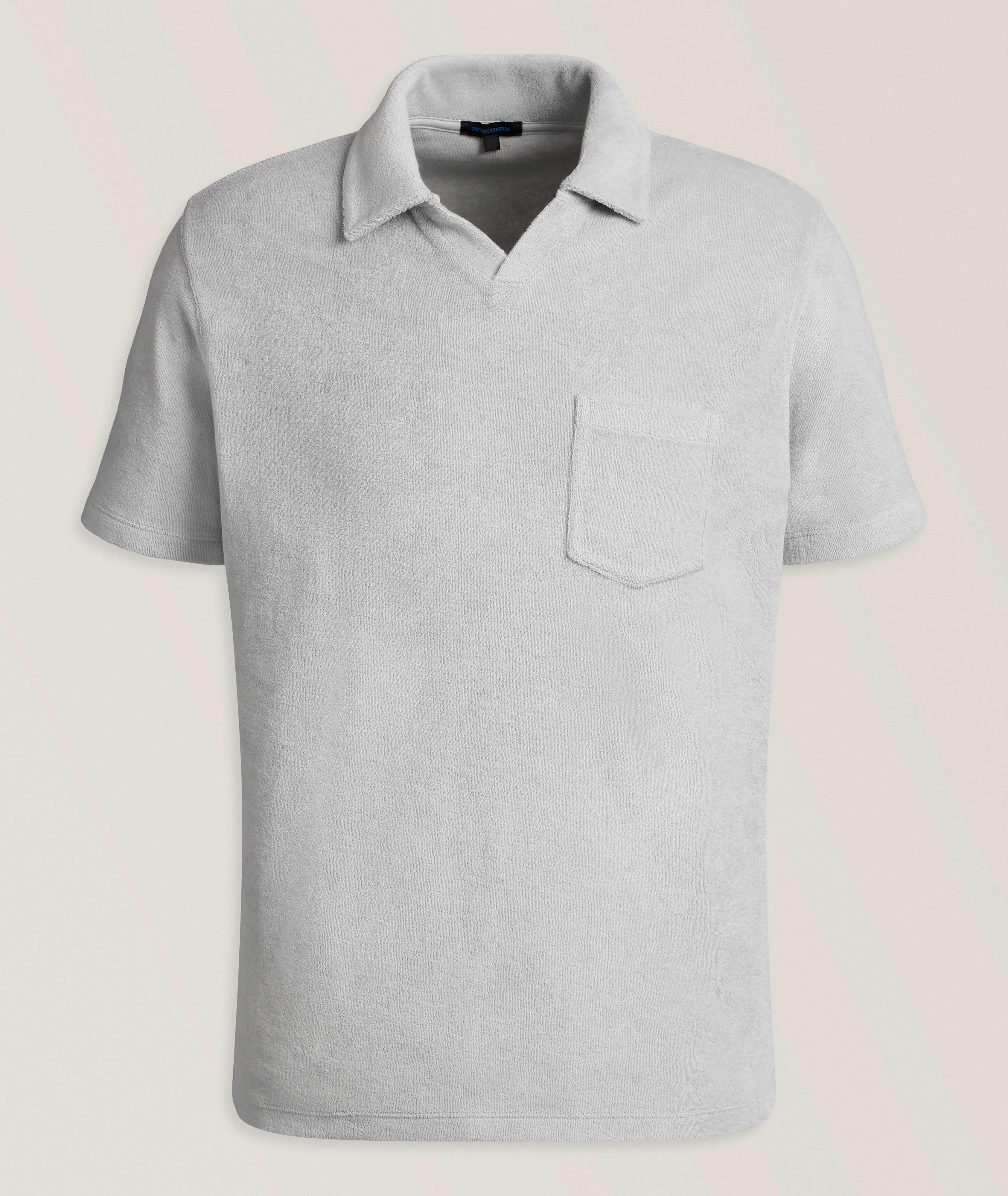 Pima Terry Cotton Open Polo image 0