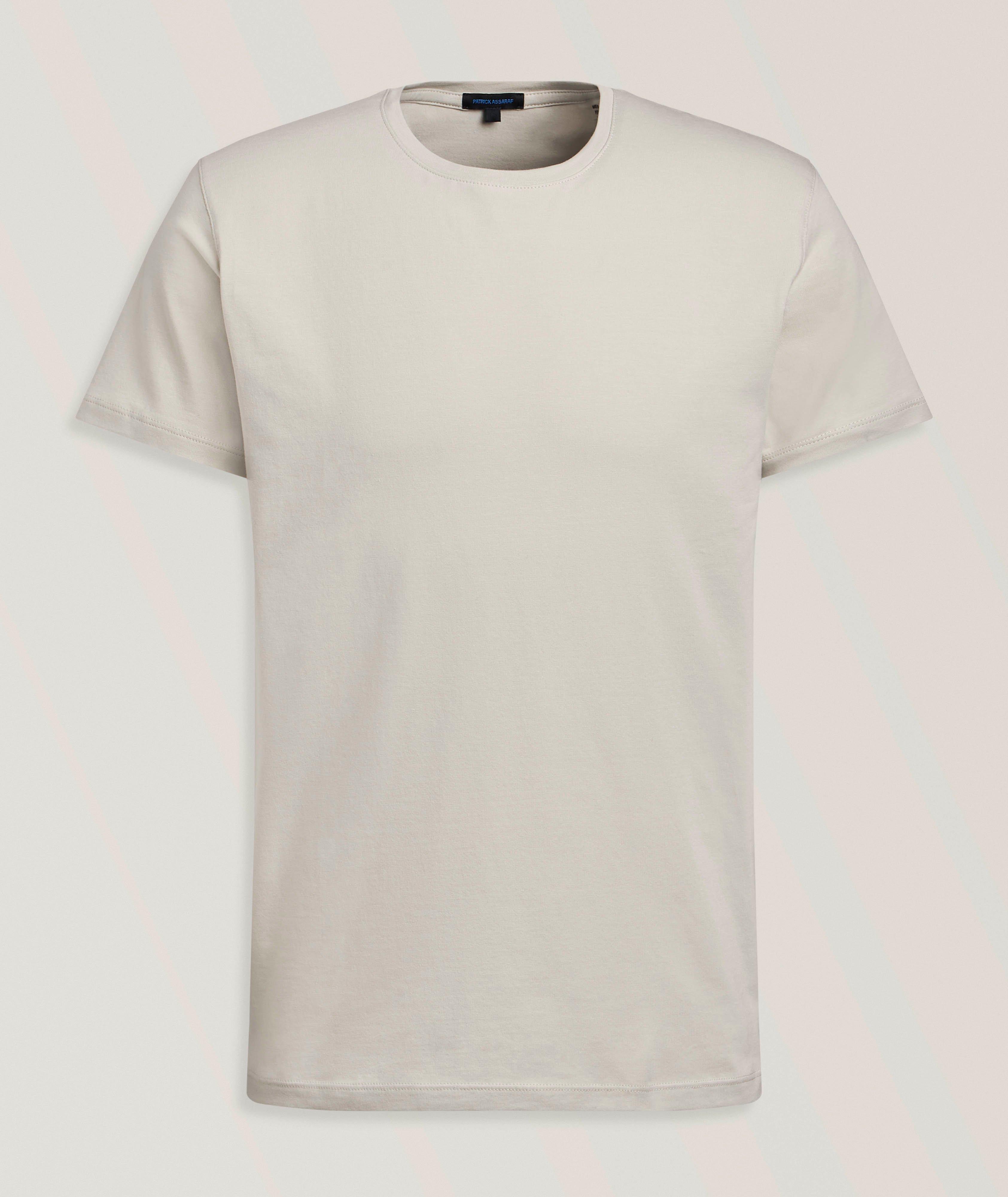 Patrick Assaraf Stretch-Pima Cotton T-Shirt