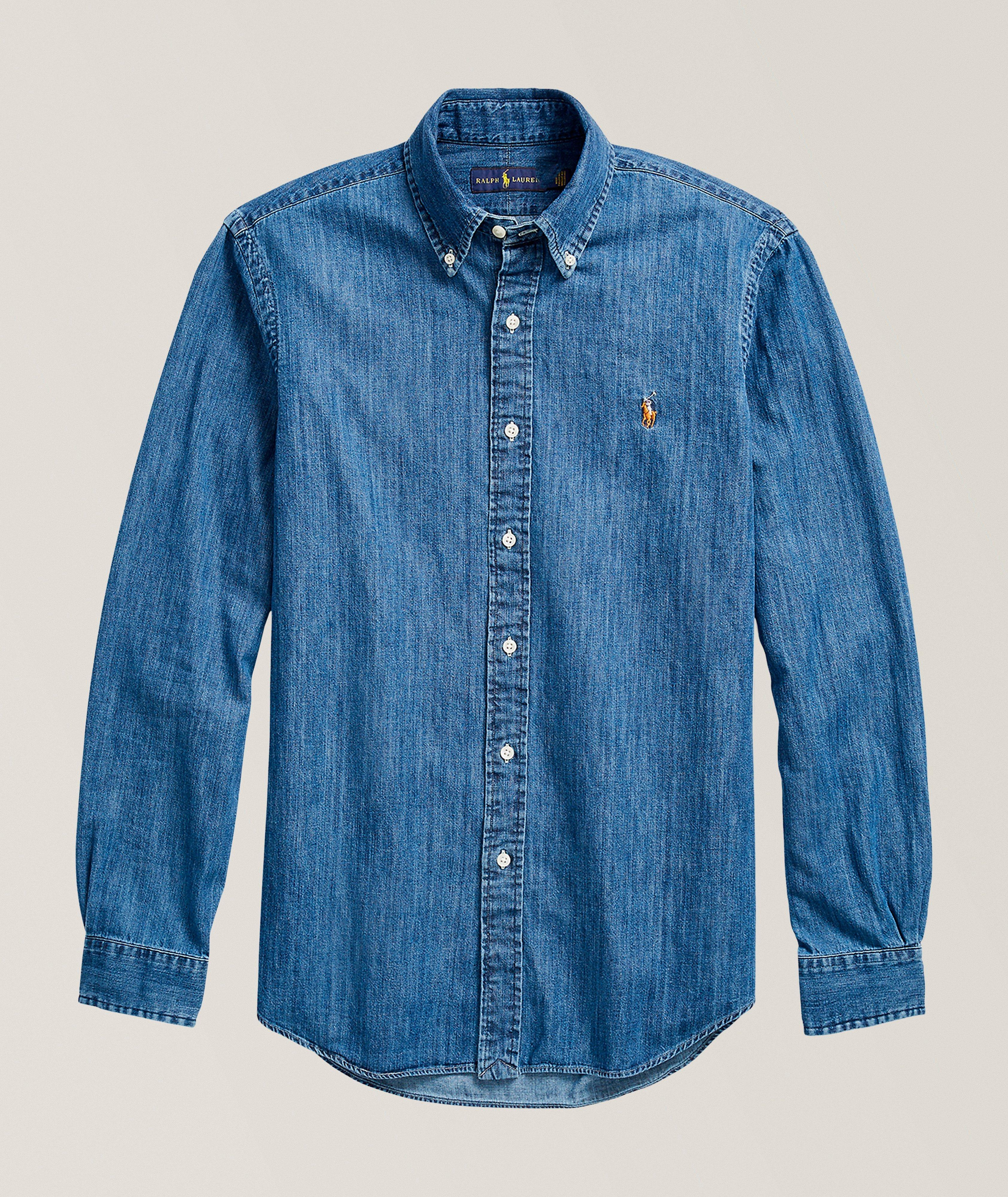 Cotton Denim Shirt image 0