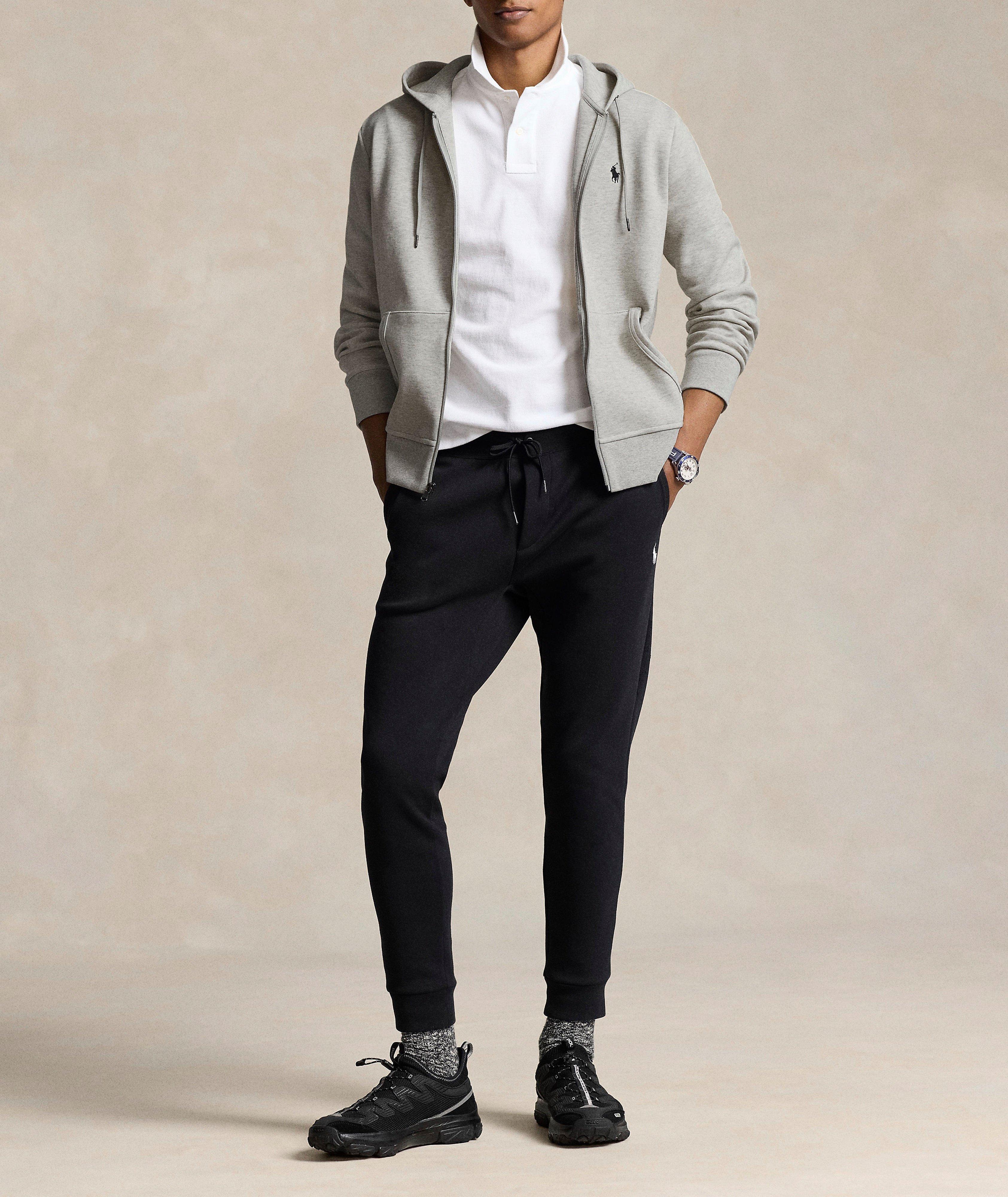 Double-Knit Full-Zip Hooded Sweater  image 3