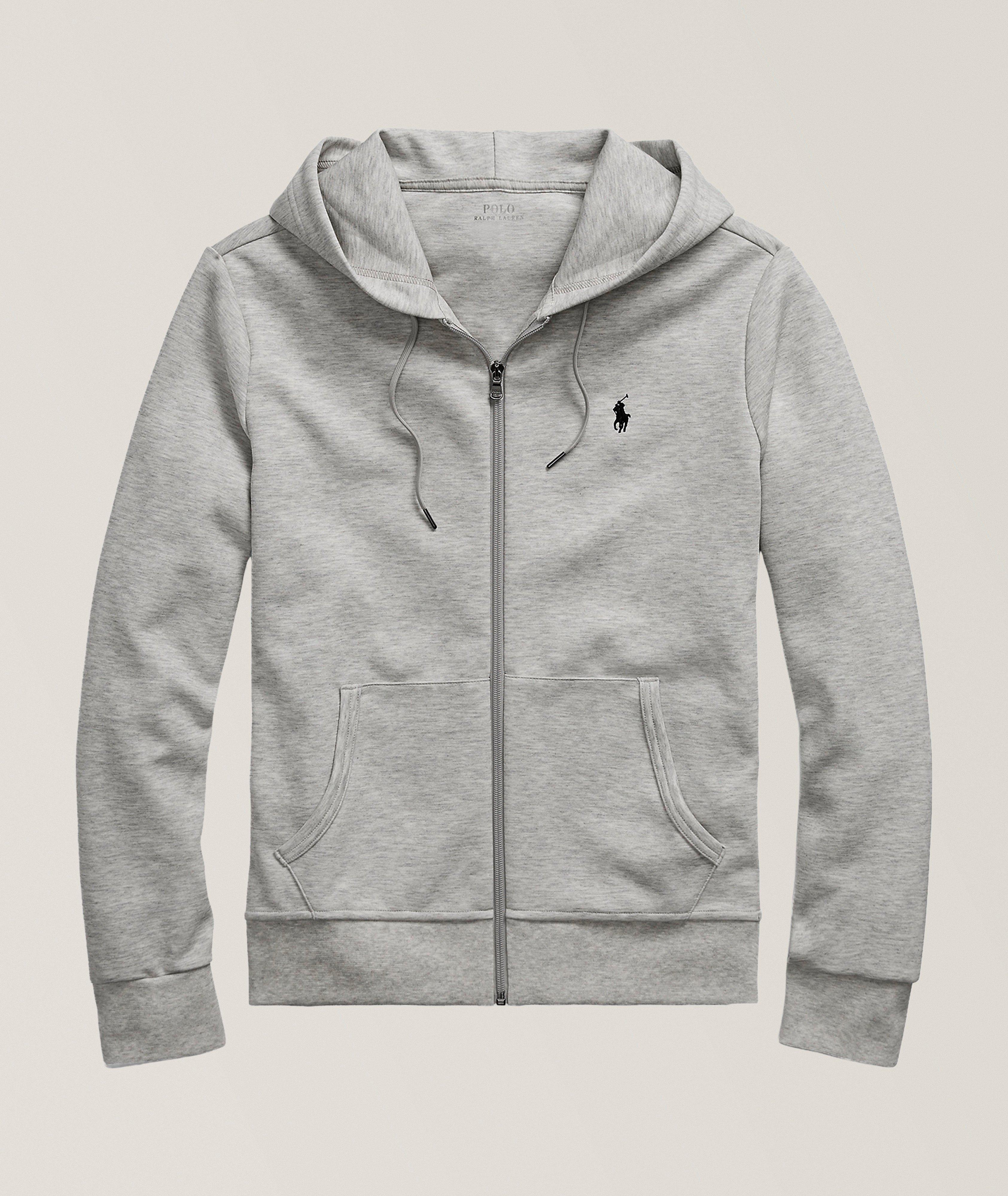 Double-Knit Full-Zip Hooded Sweater  image 0