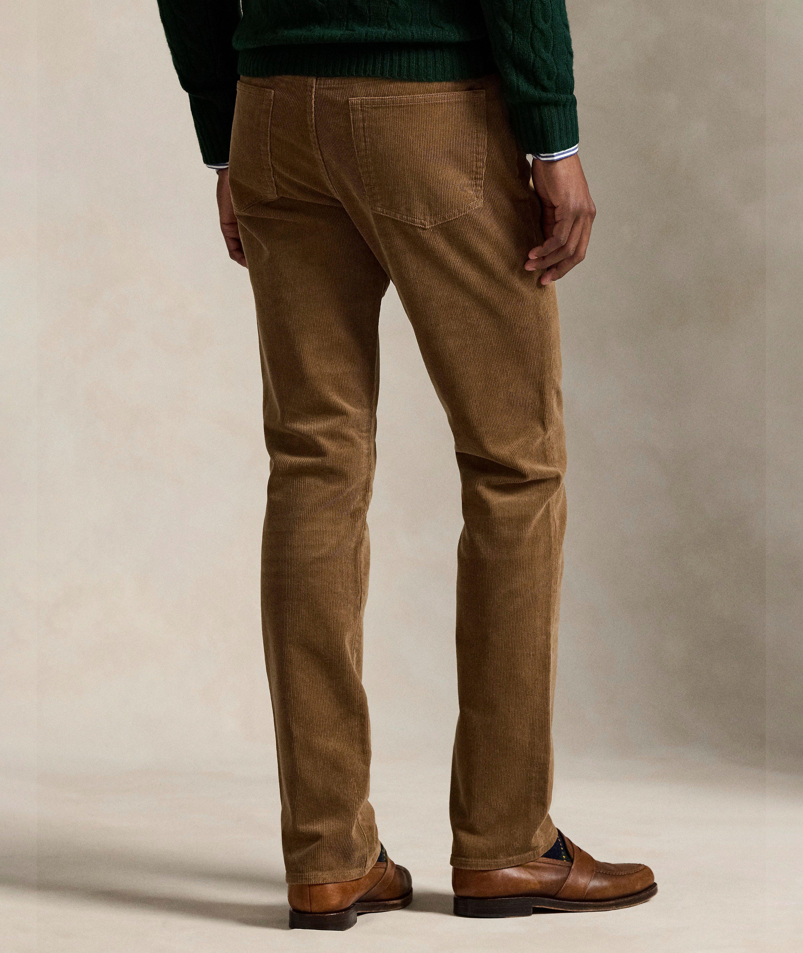 Pantalon Varick en velours côtelé coupe slim droite image 2