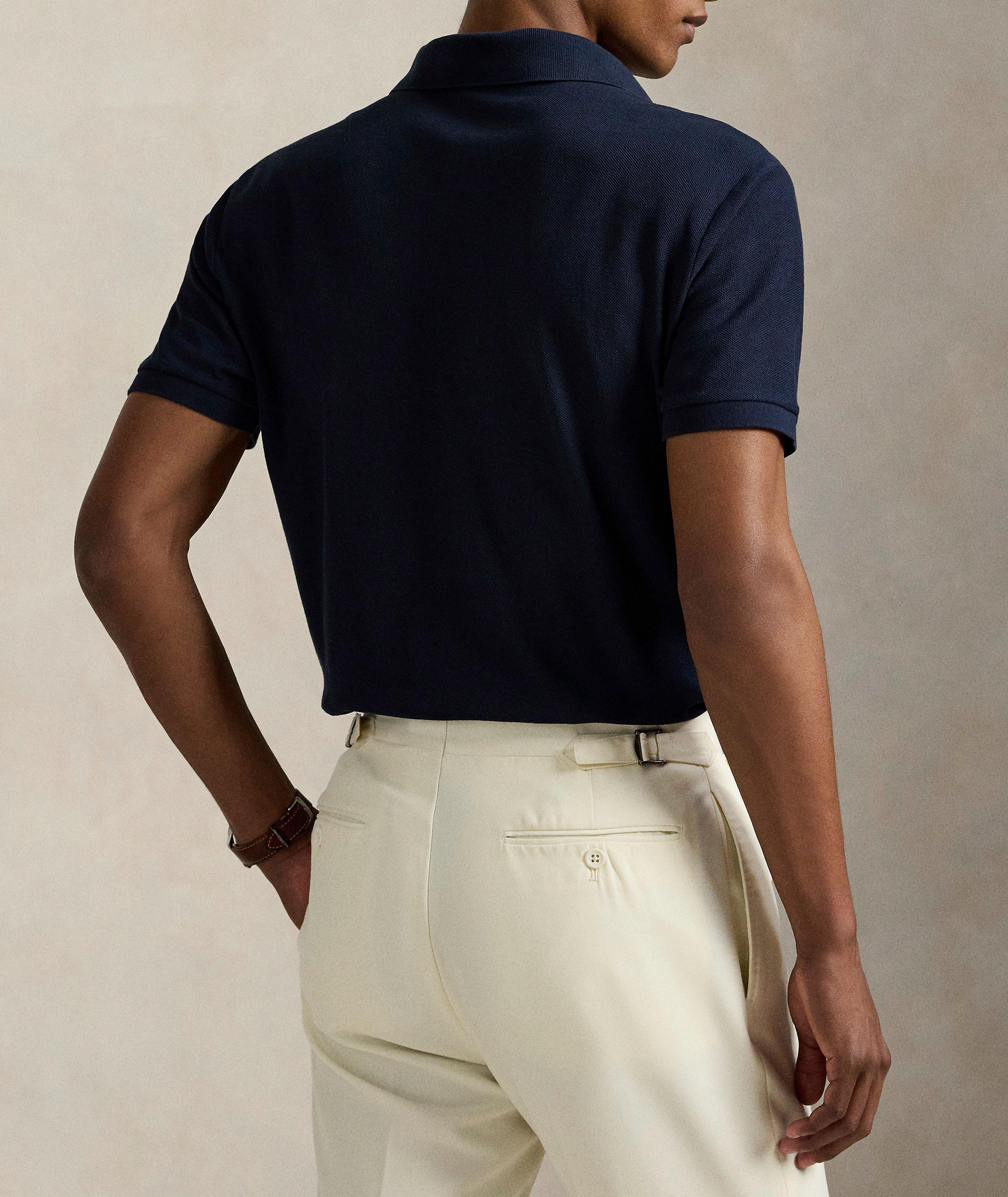 Honeycomb-Mesh Cotton Polo  image 2