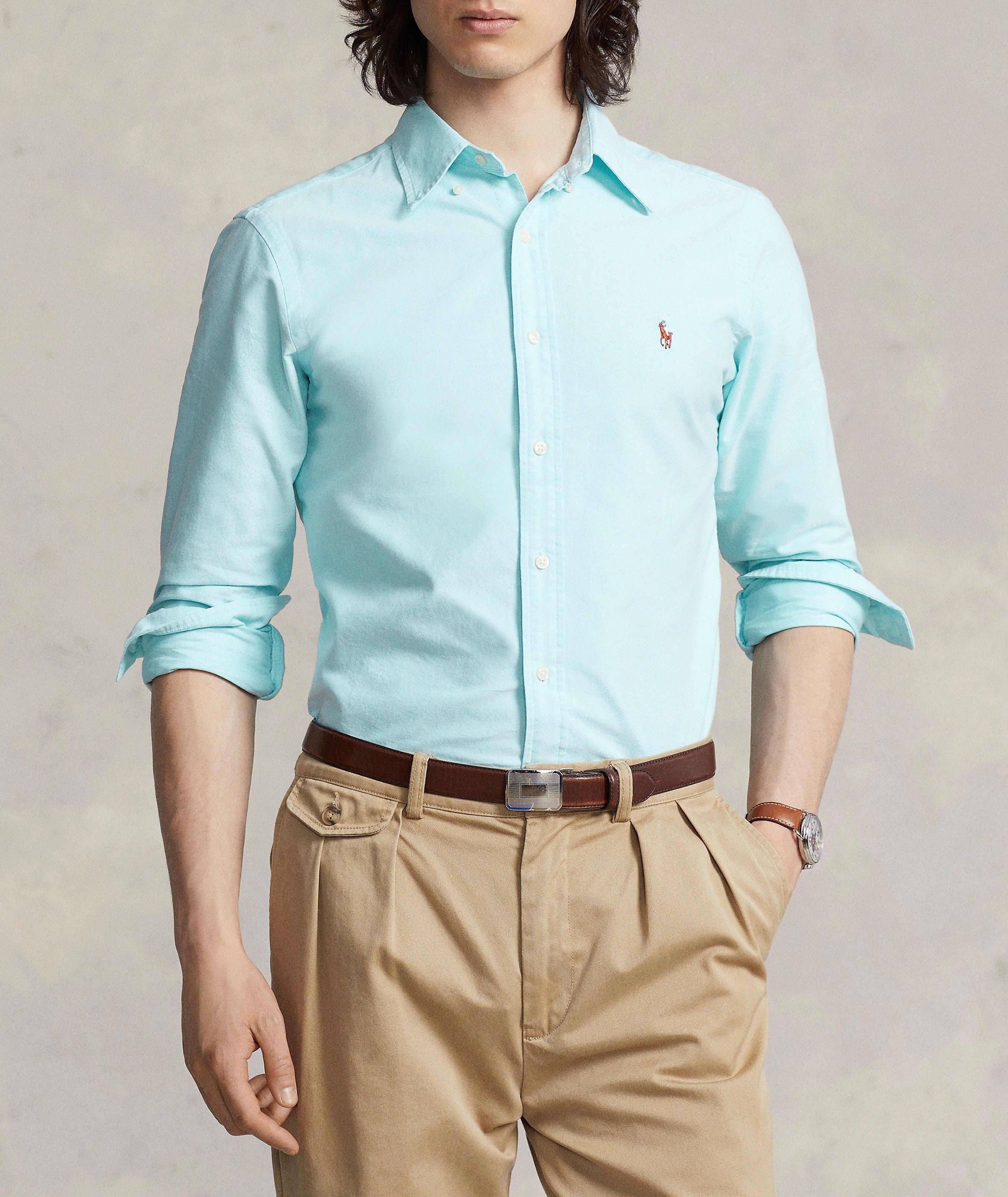Chemise oxford en coton emblématique image 1