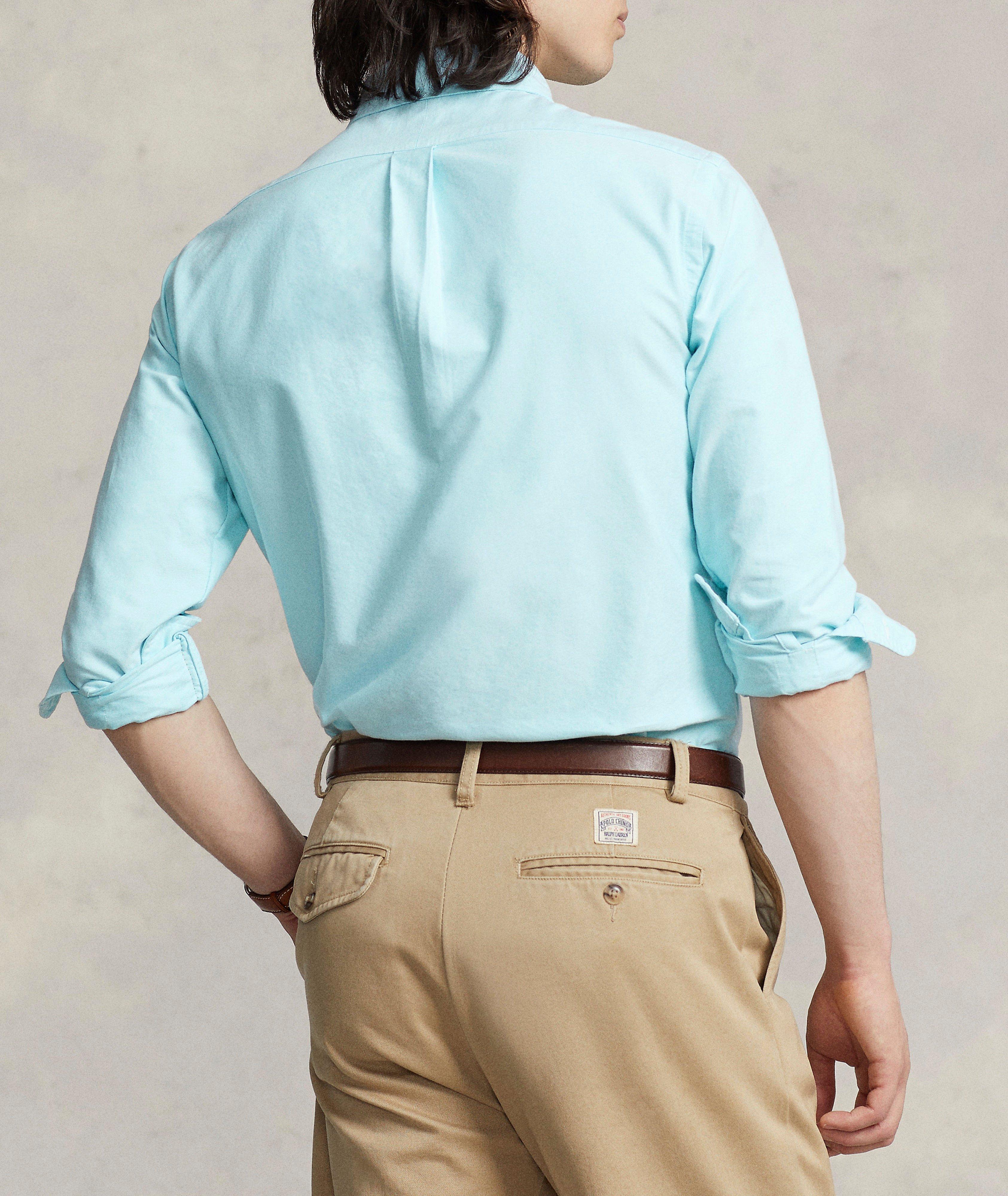 Chemise oxford en coton emblématique image 2