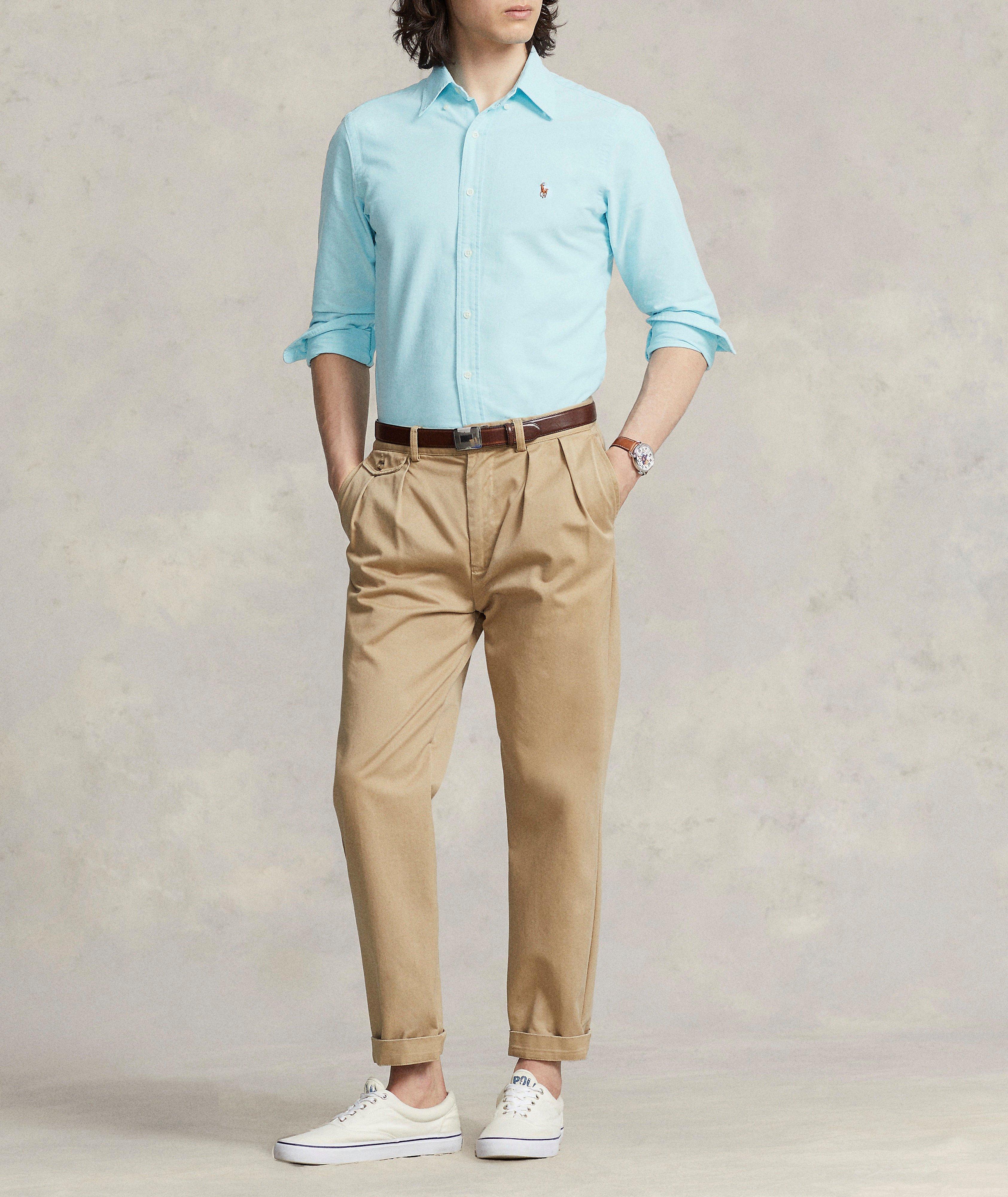 Chemise oxford en coton emblématique image 3