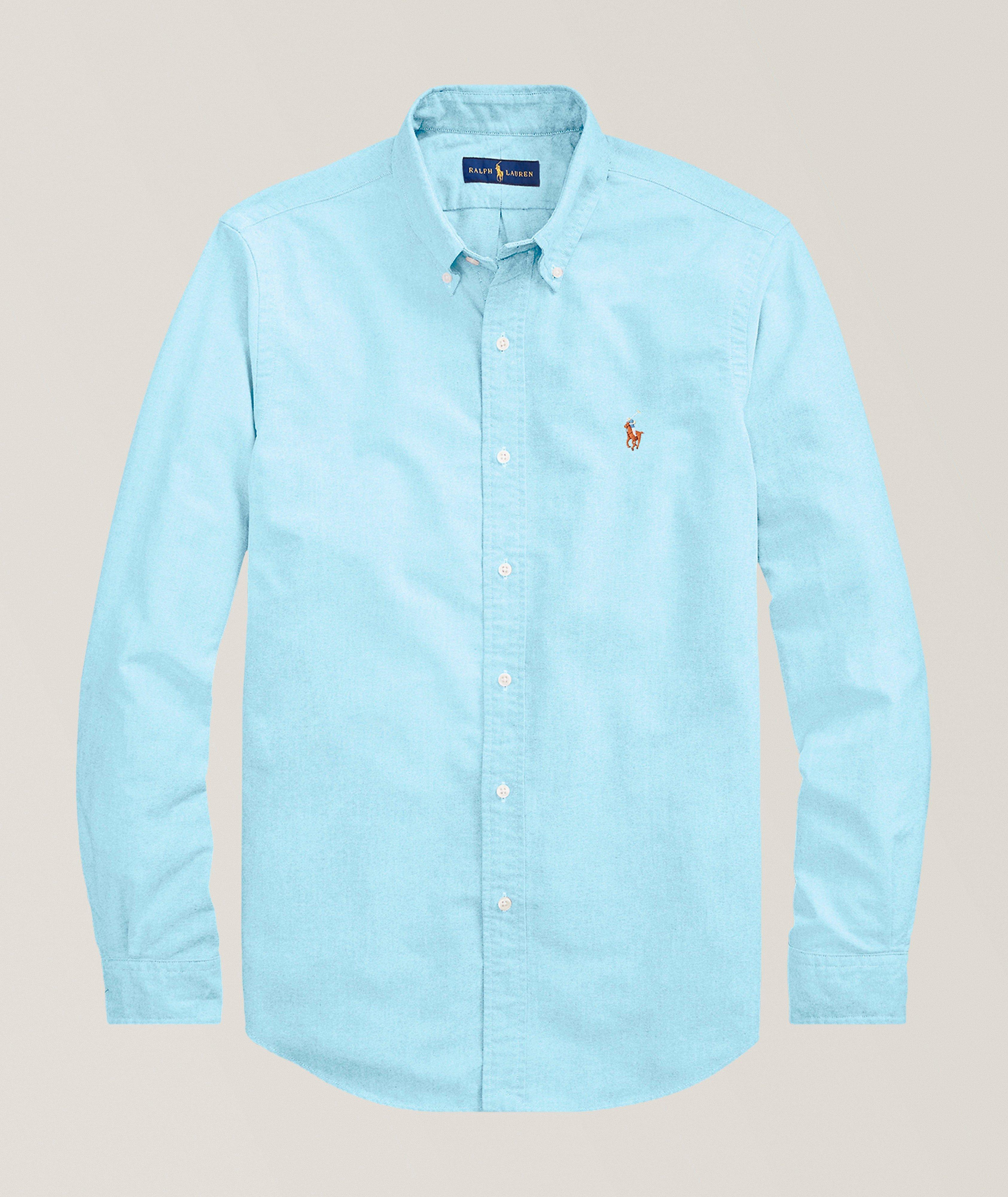 Chemise oxford en coton emblématique image 0