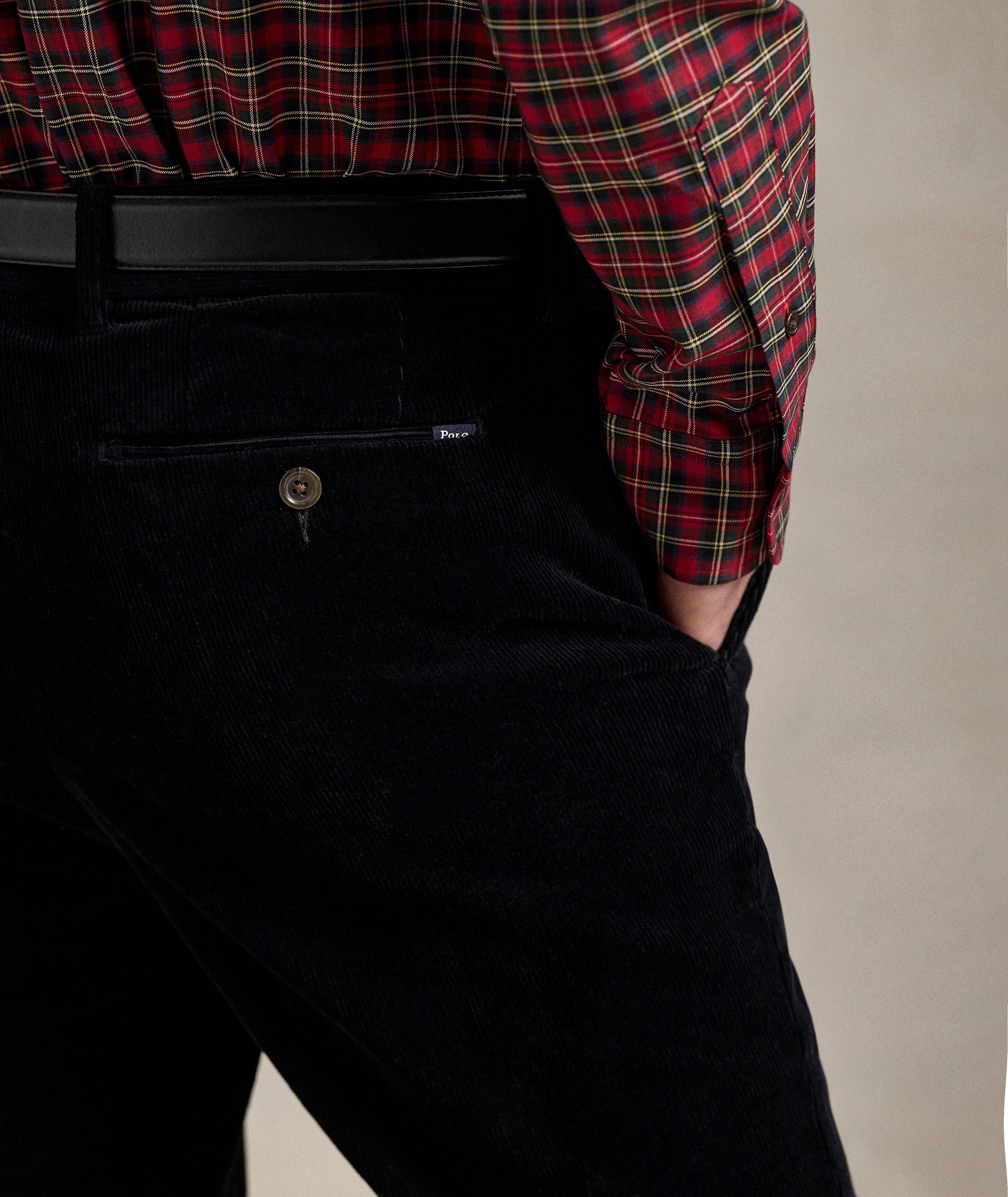 Pantalon ajusté en velours côtelé extensible Andover image 3