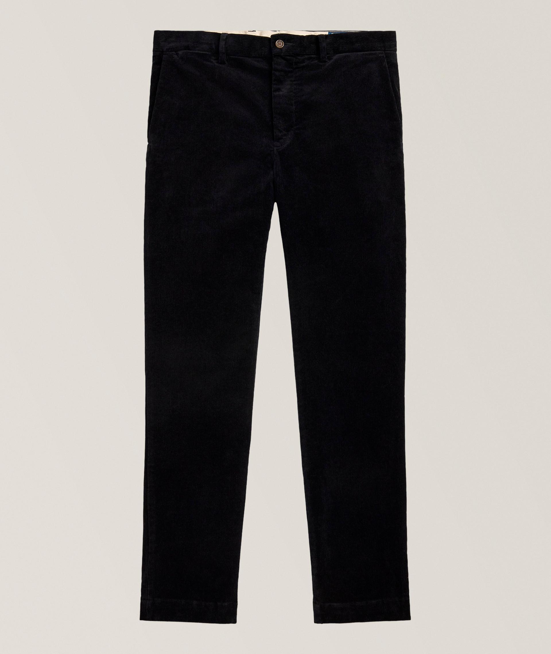 Pantalon ajusté en velours côtelé extensible Andover image 0