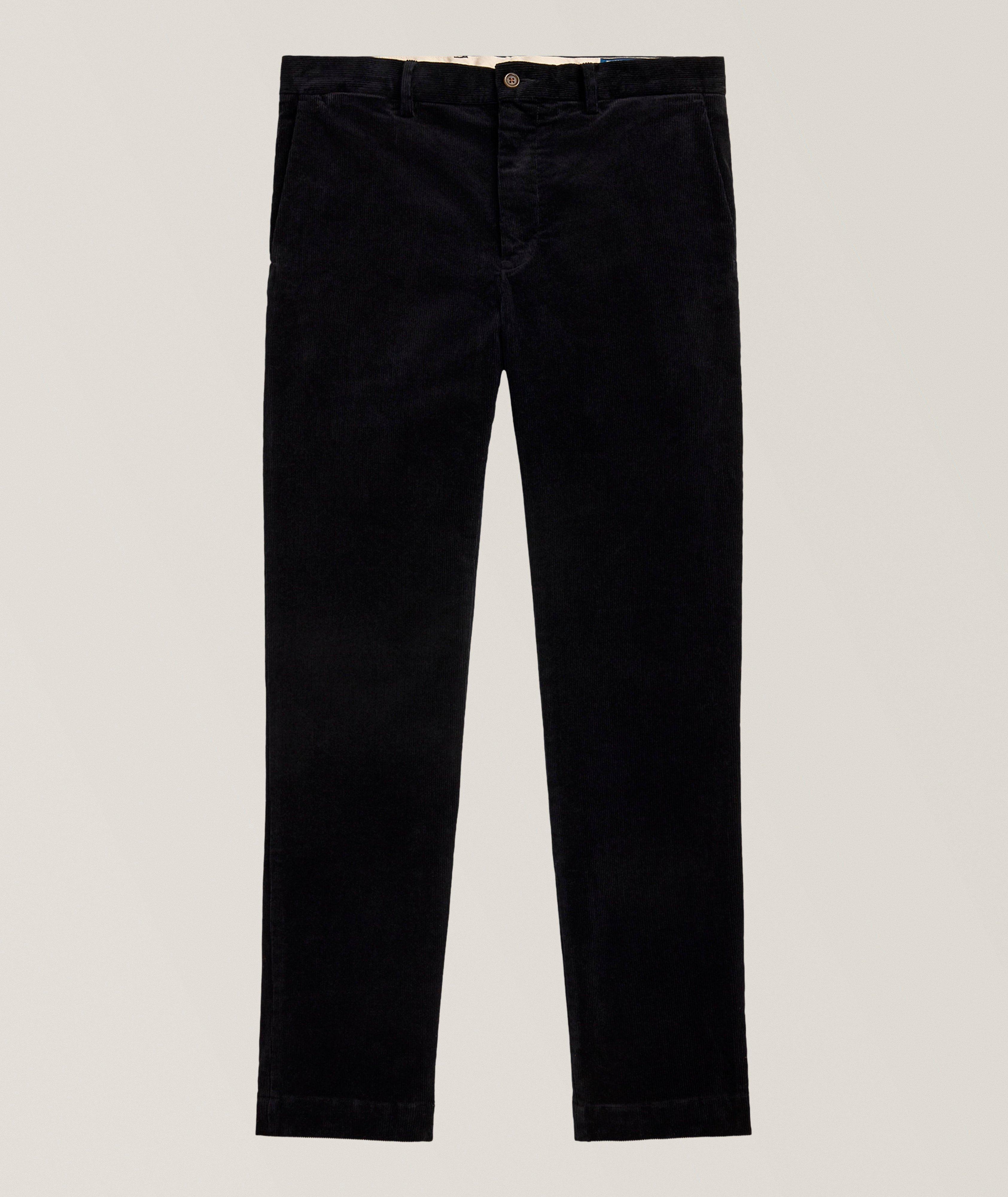 Pantalon ajusté en velours côtelé extensible Andover image 0
