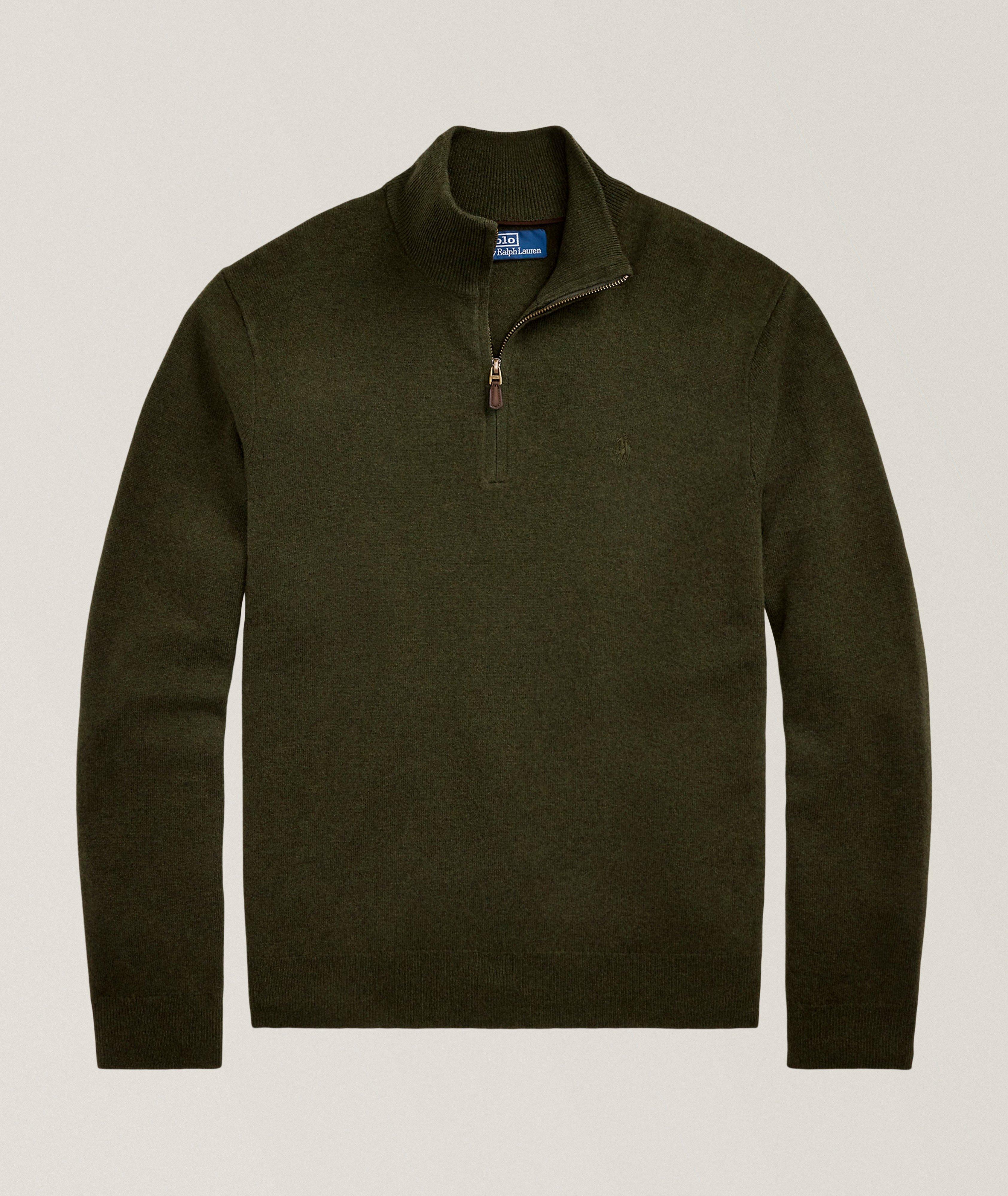 Wool Quarter-Zip Sweater image 0