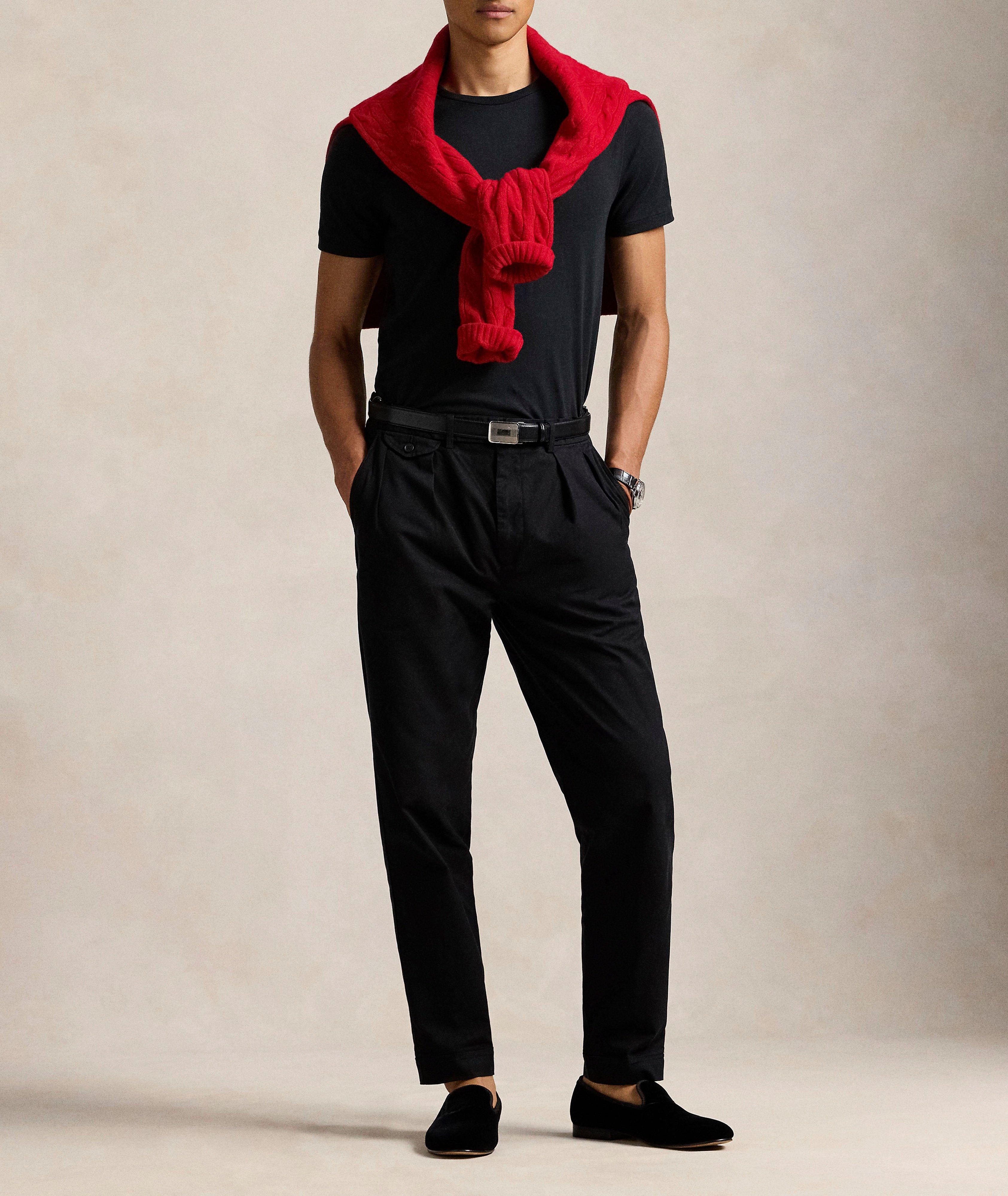 Cotton Jersey Crewneck T-Shirt image 3