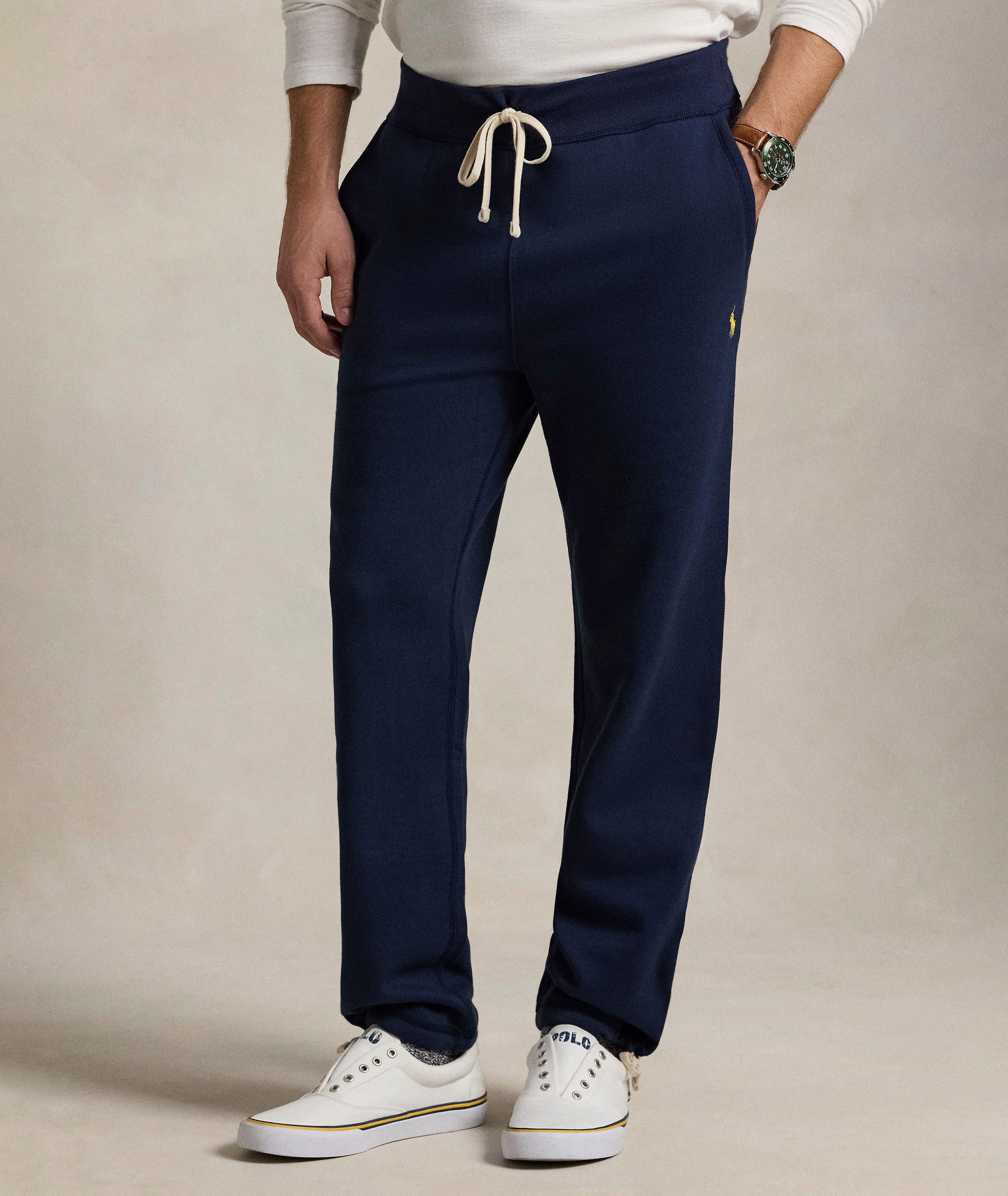 Pantalon de survêtement en molleton mélangé coton image 1