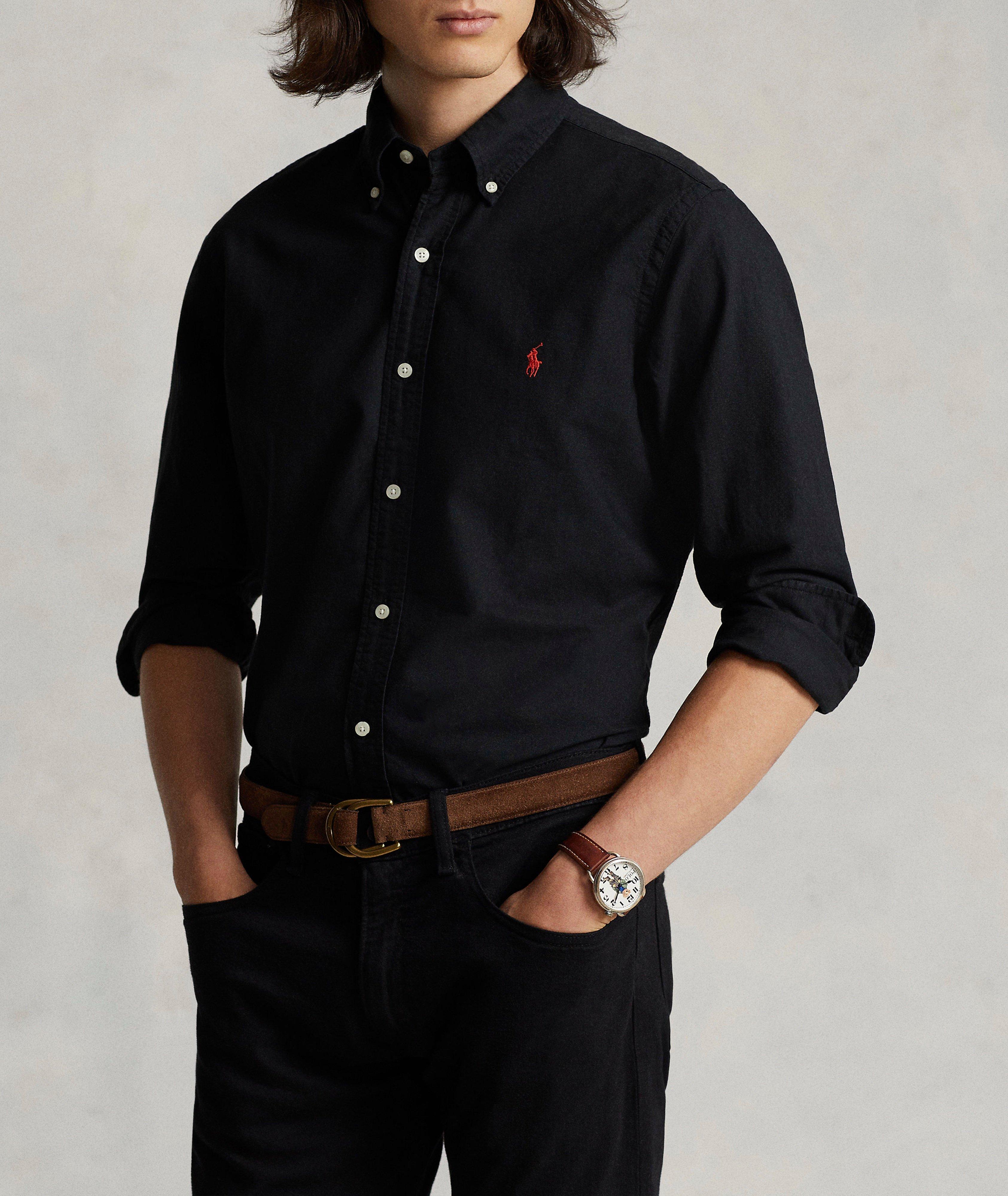 Garment-Dyed Oxford Shirt image 1