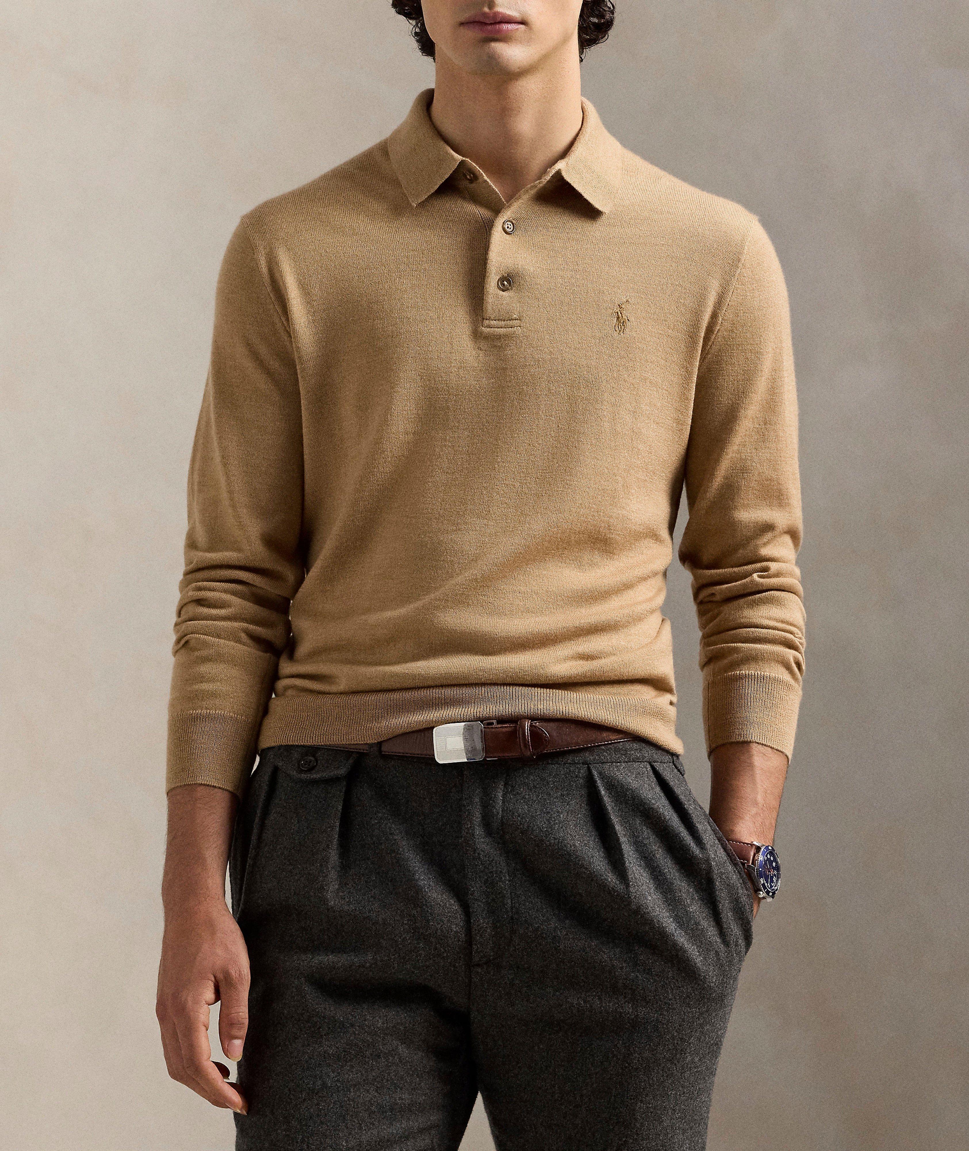 Wool Polo Sweater  image 1