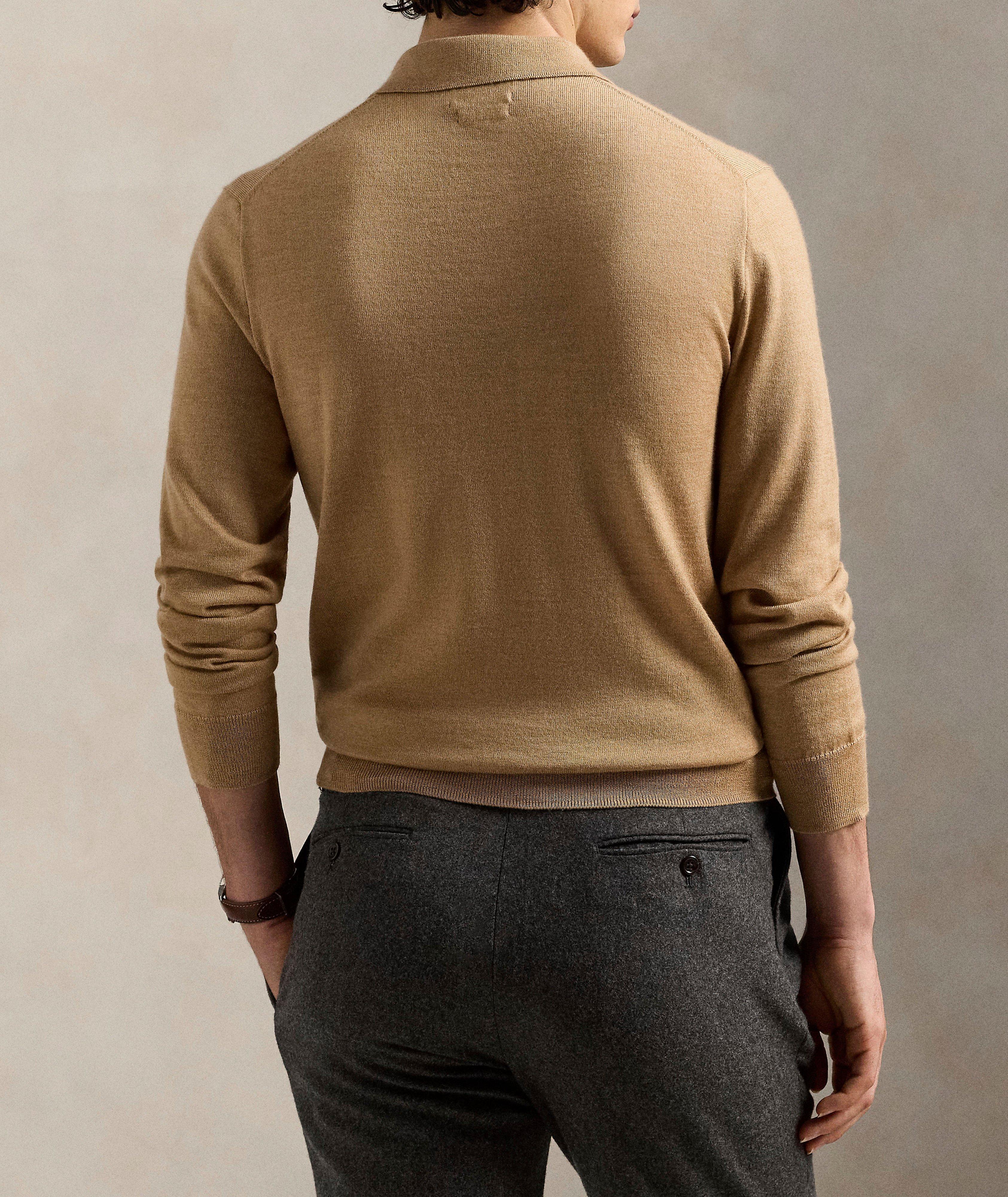Wool Polo Sweater  image 2