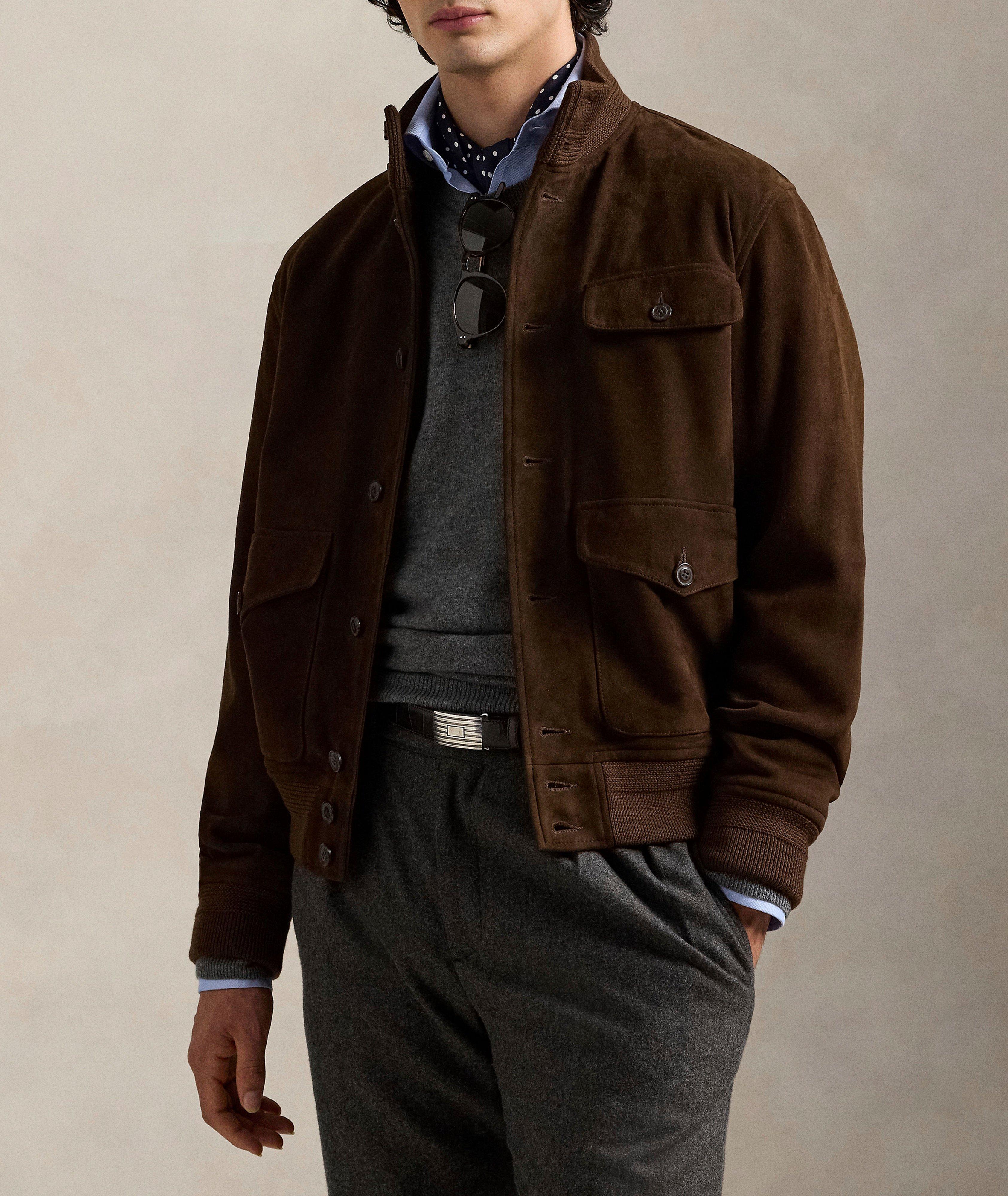 Suede Utility Jacket image 1