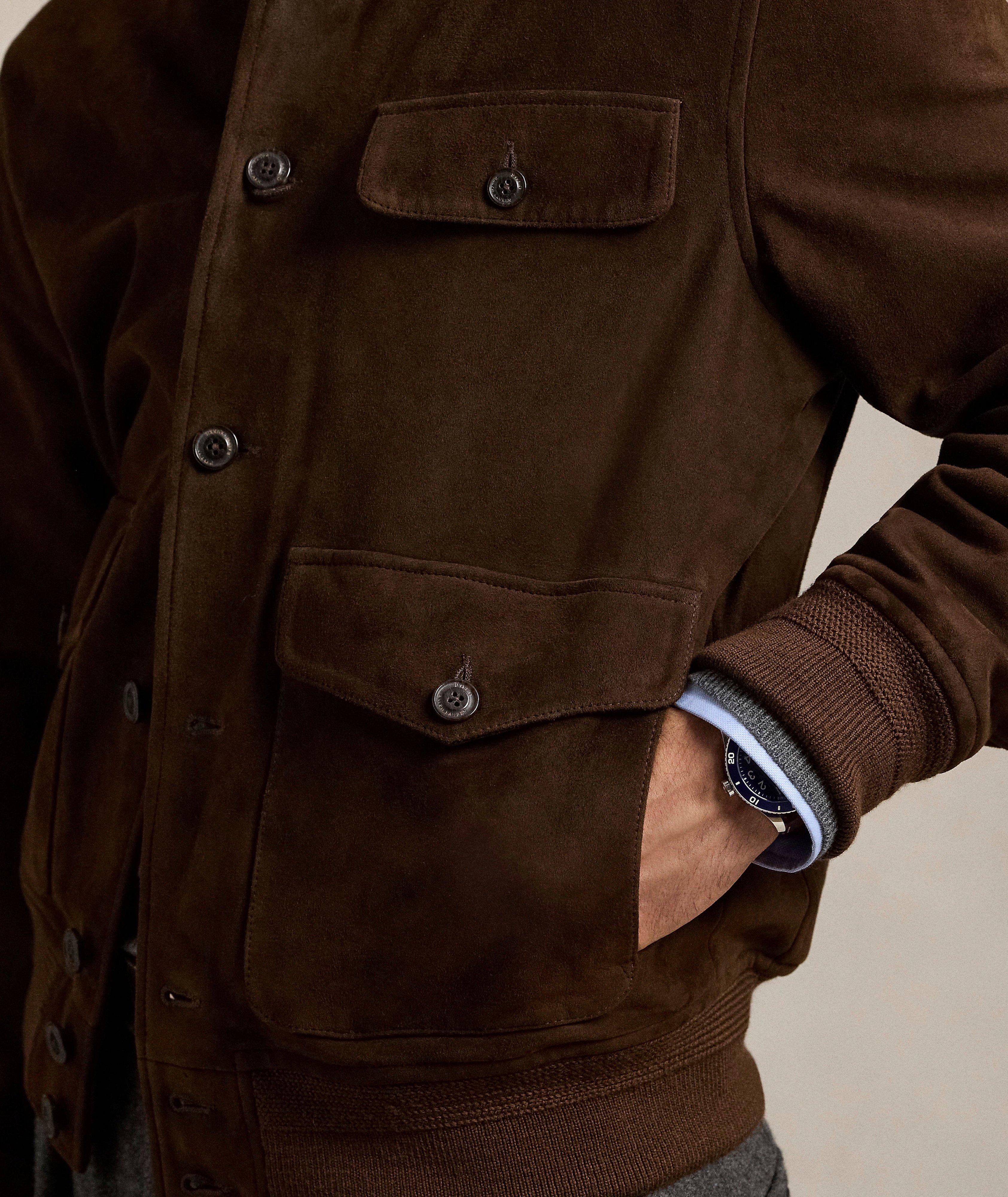 Suede Utility Jacket image 4