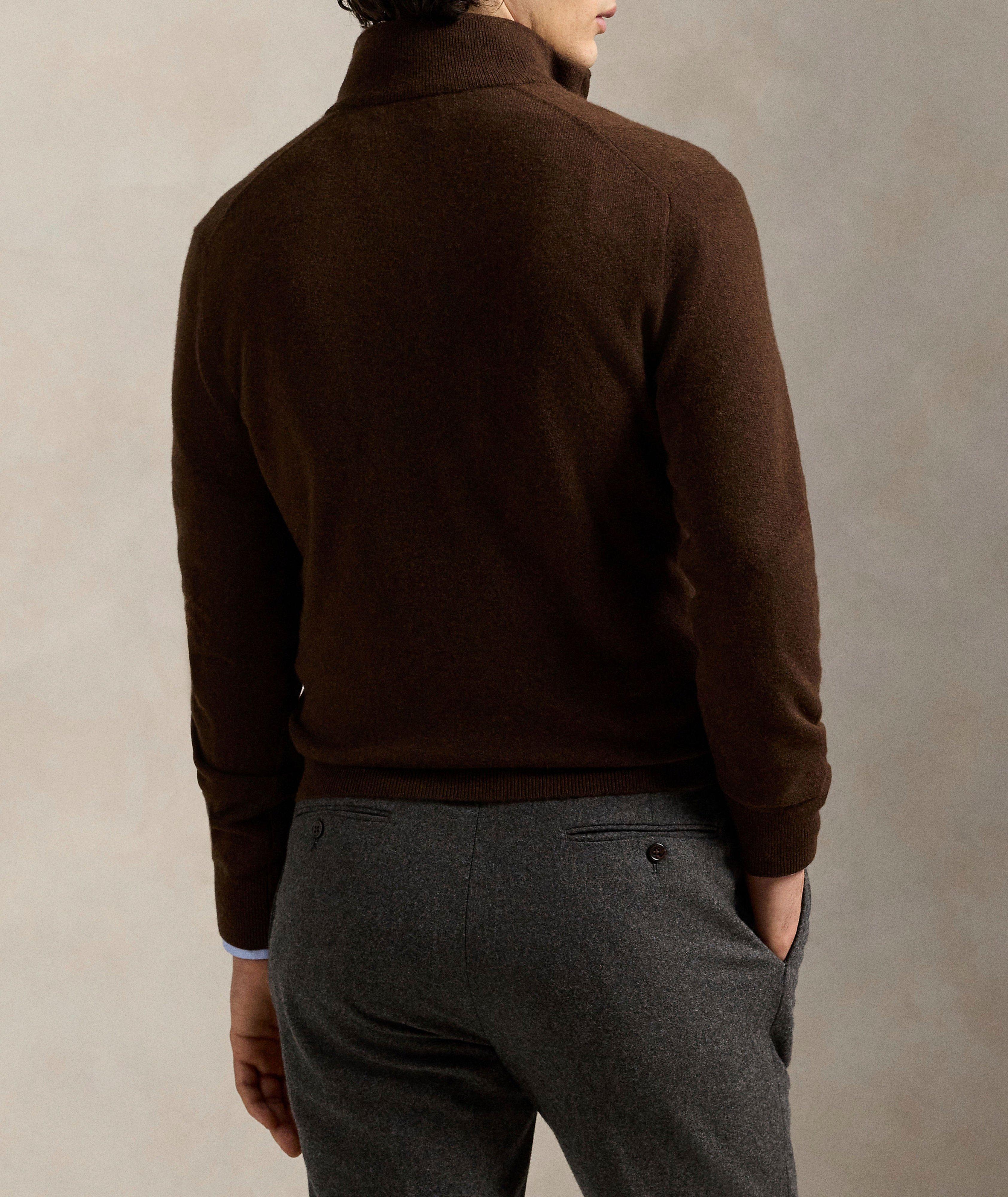Wool Quarter-Zip Sweater image 2