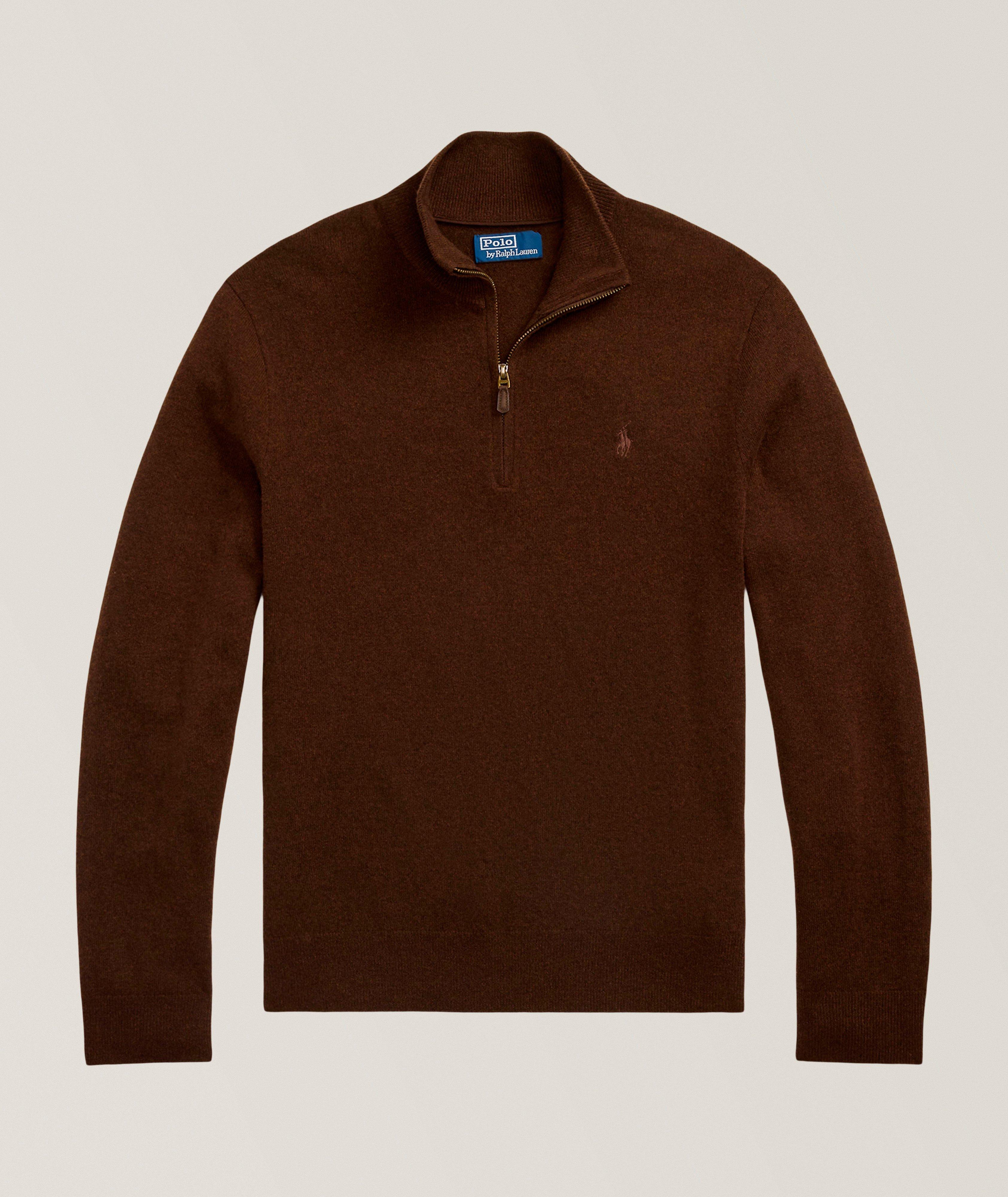 Wool Quarter-Zip Sweater image 0