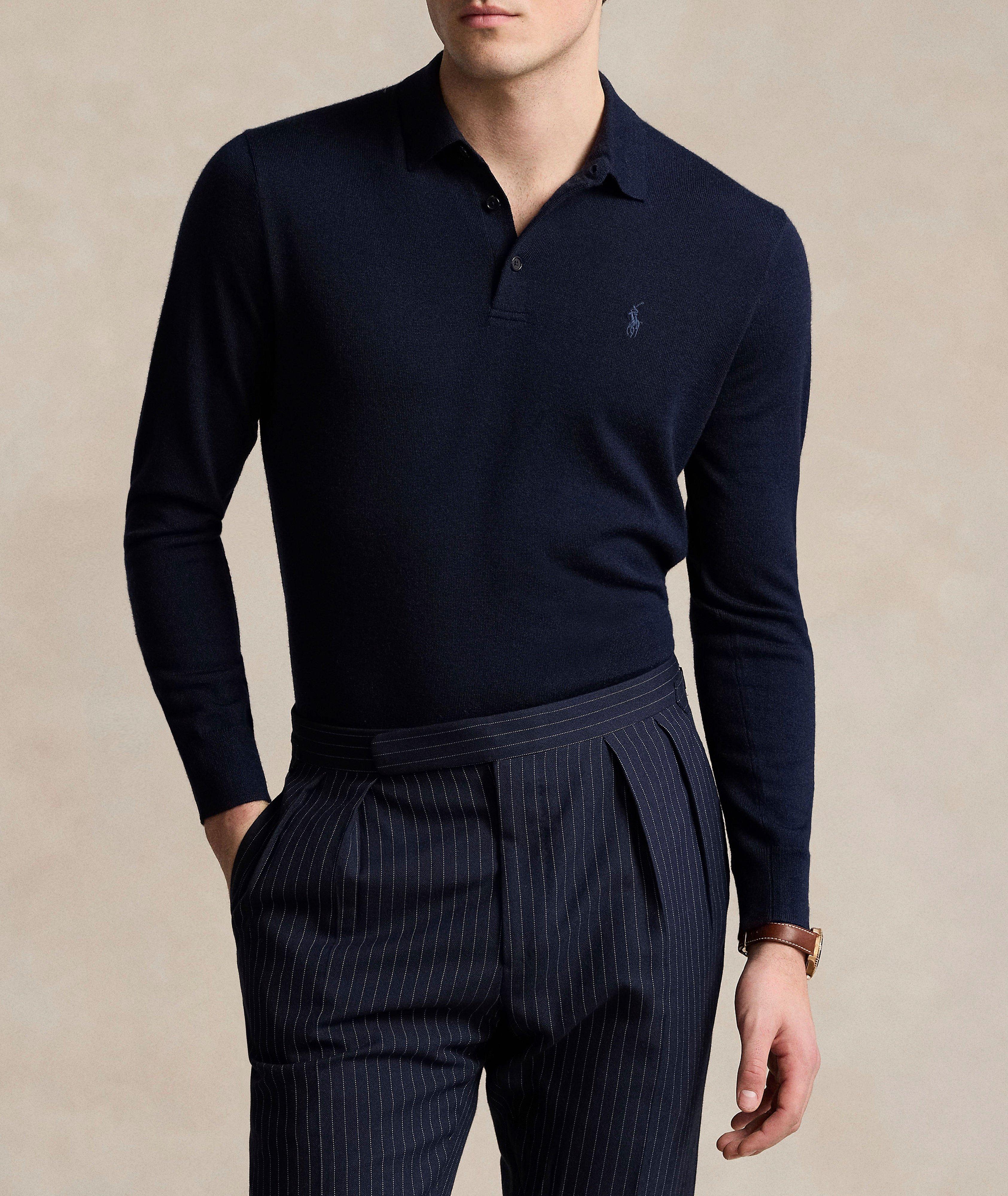 Wool Polo Sweater  image 1
