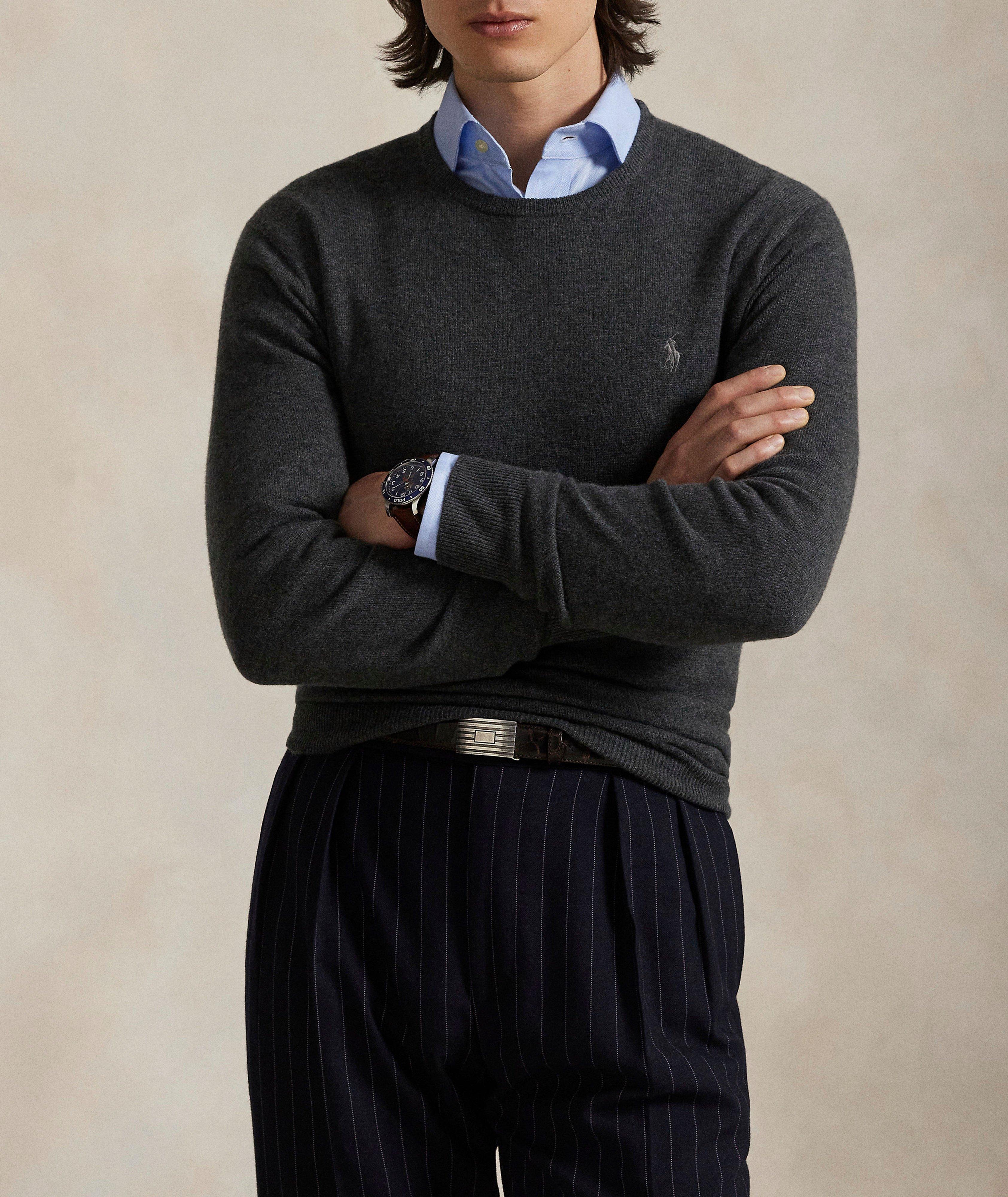Merino Wool Crewneck Sweater image 1