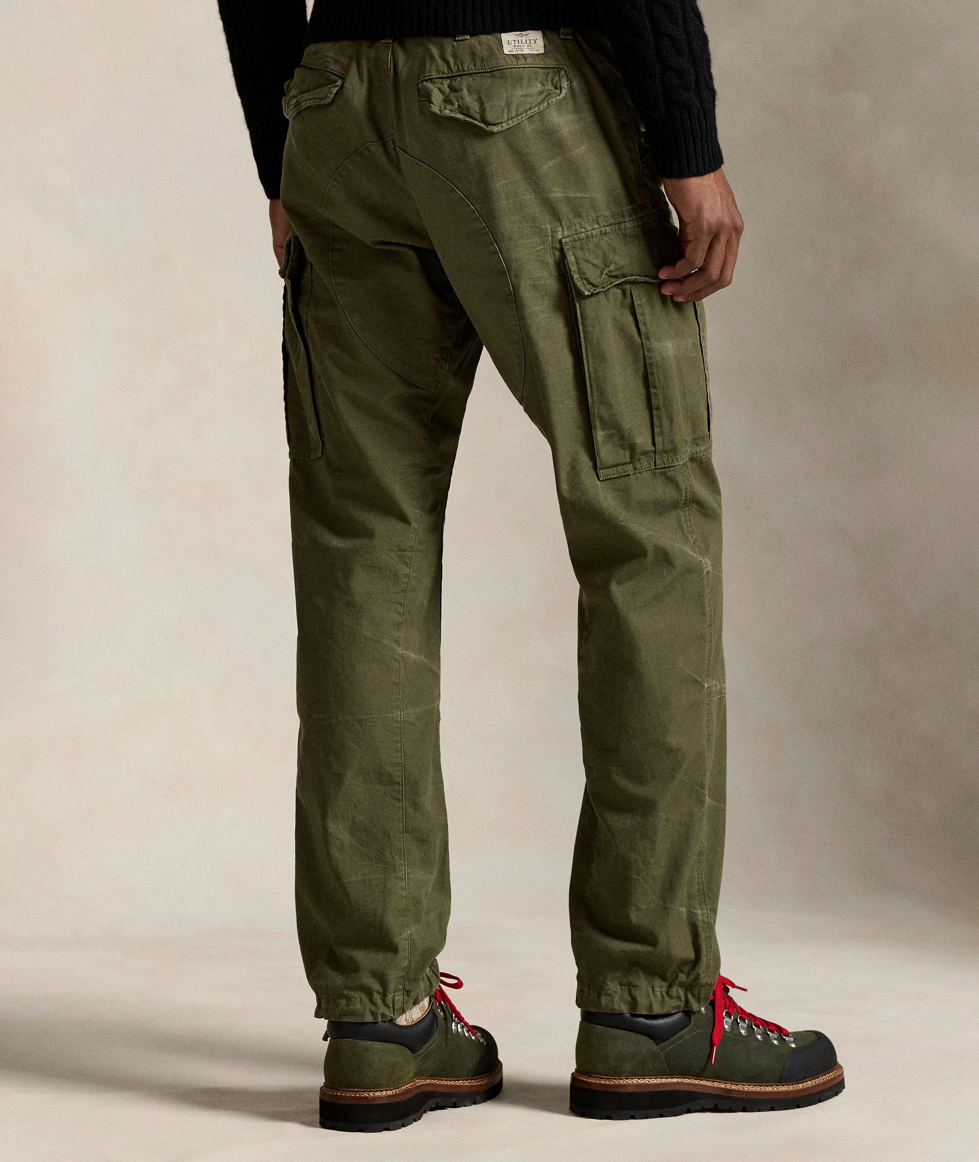 Pantalon cargo en toile de coton image 2
